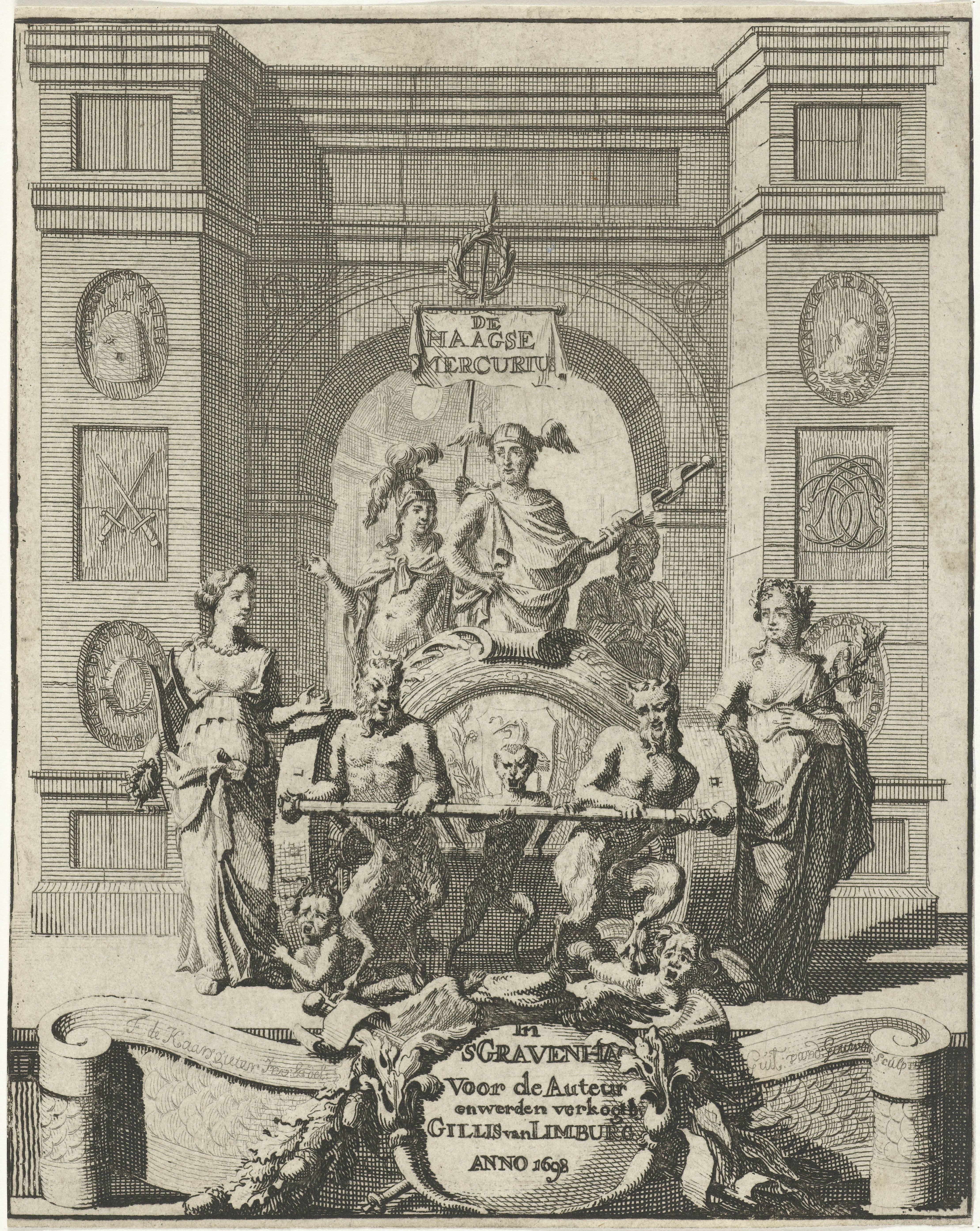 Triomfwagen van Mercurius