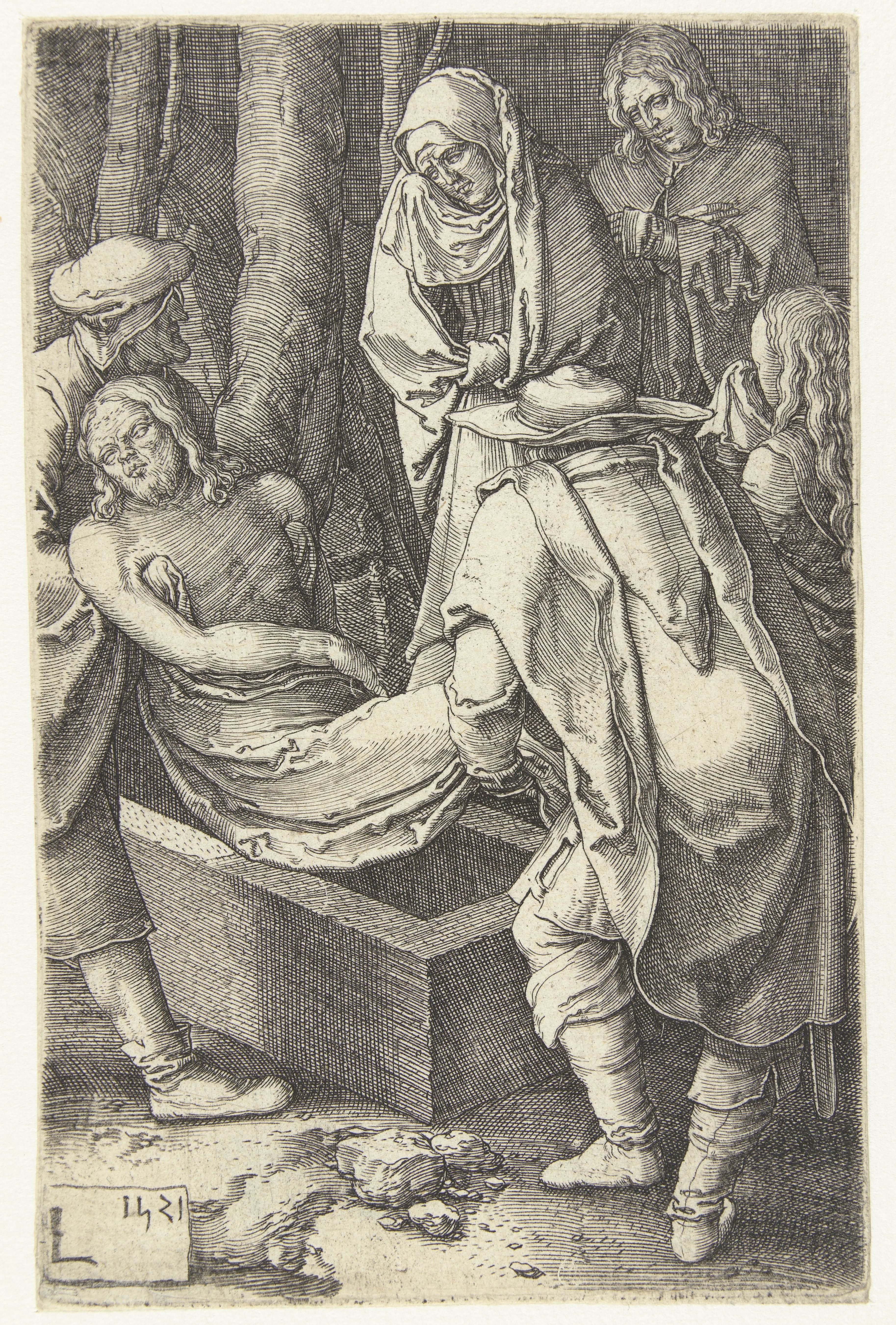 De graflegging van Christus