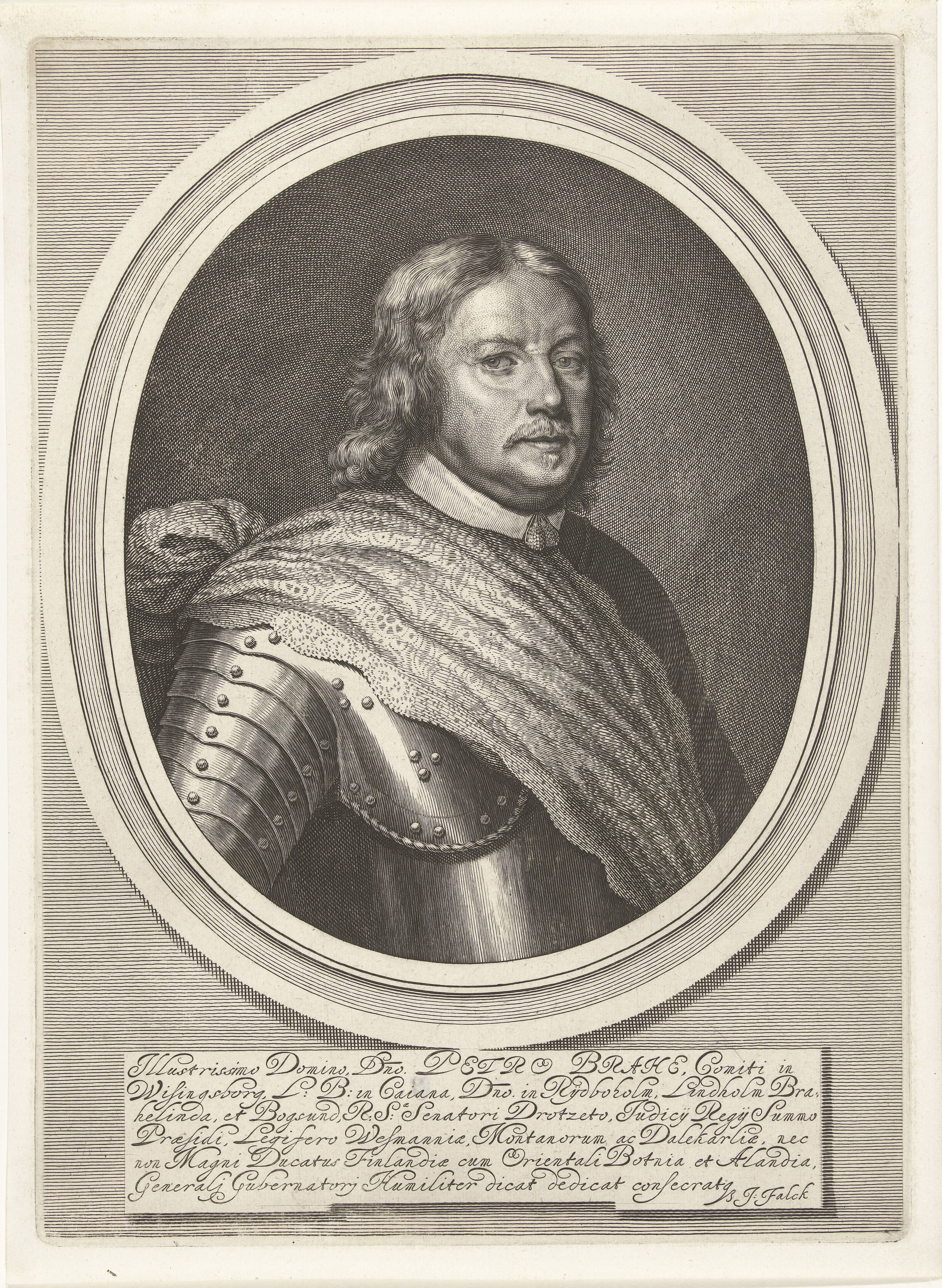 Portret van Peter Brahe