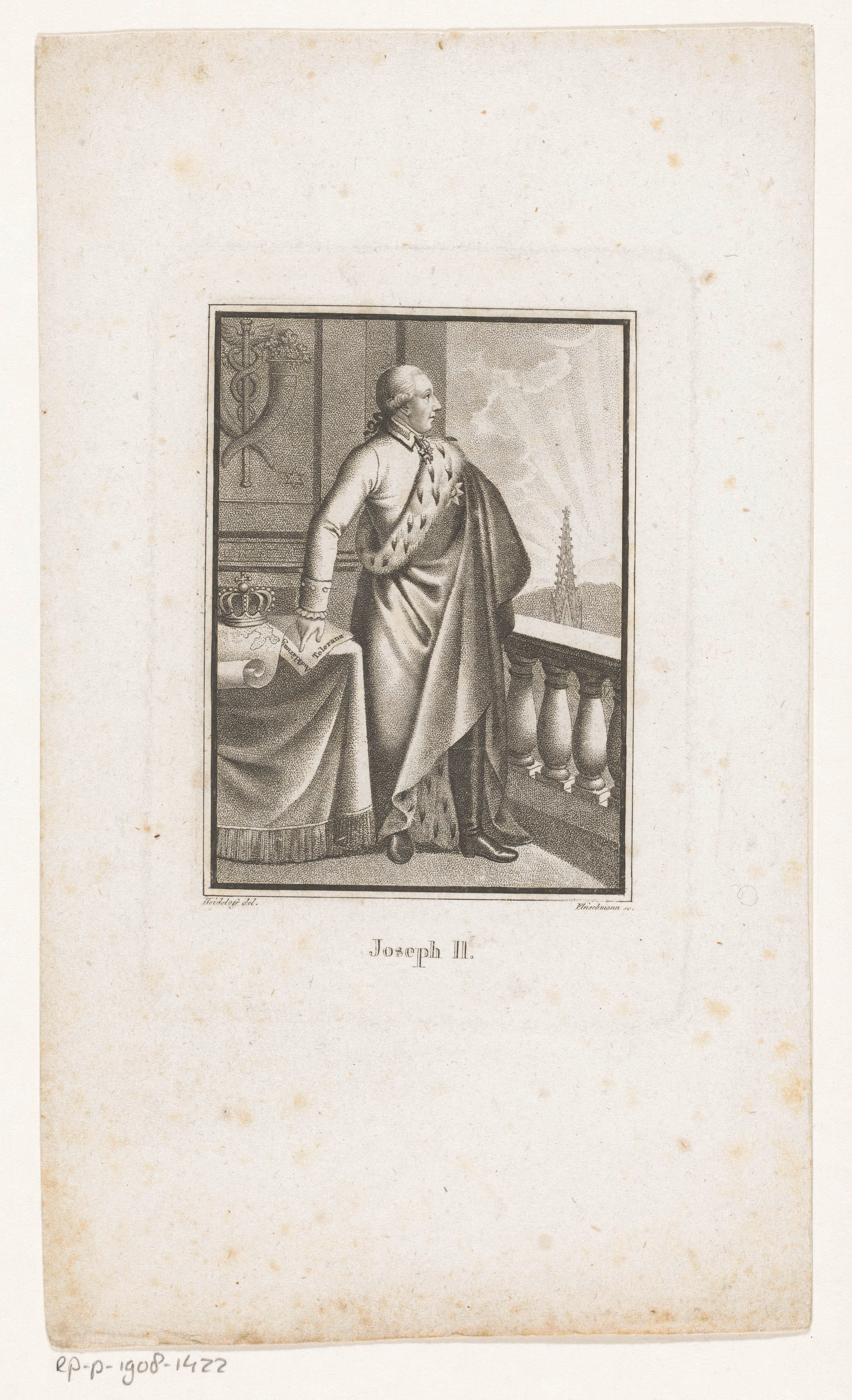 Portret van Jozef II
