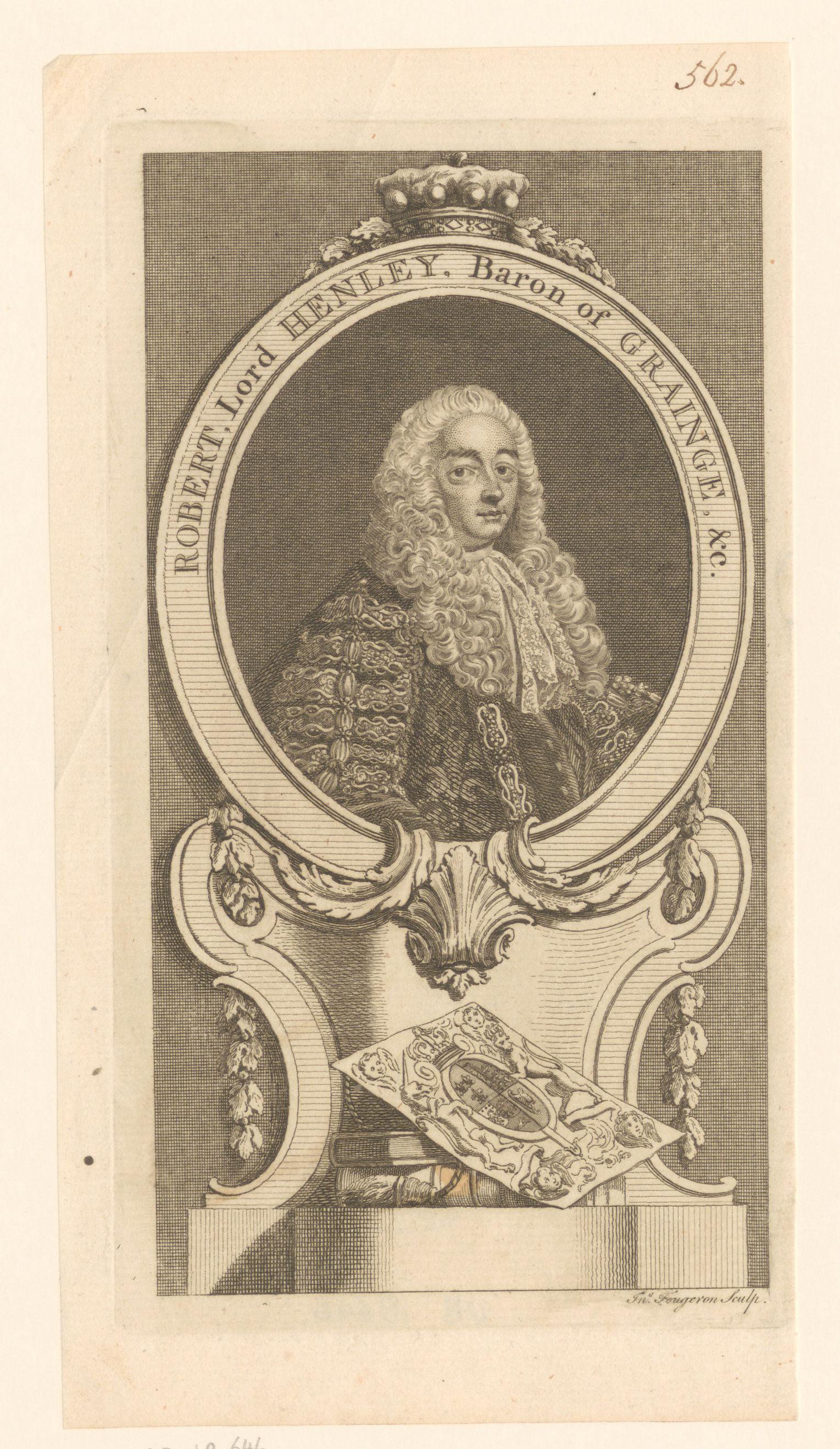 Portret van Robert Henley