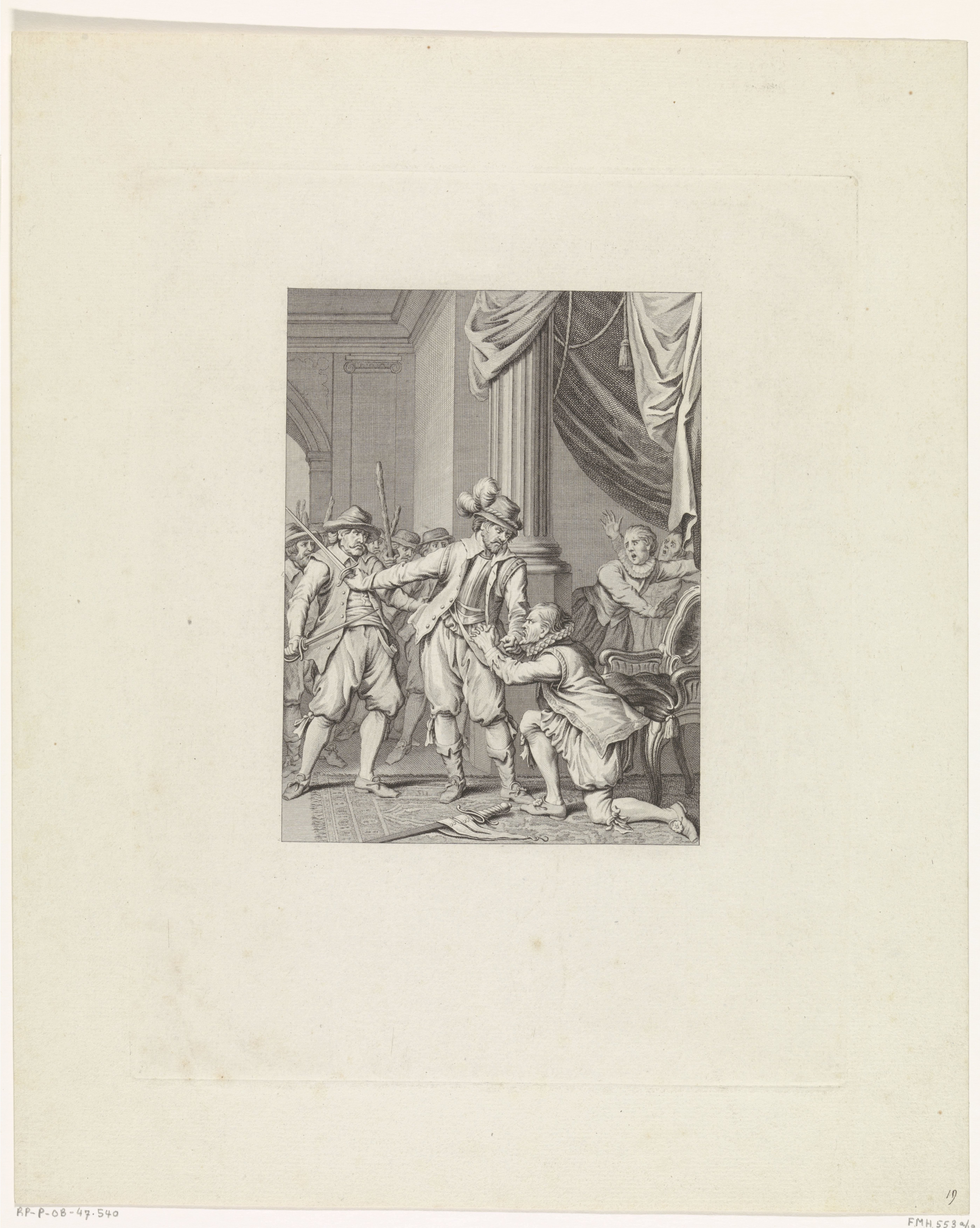 Burgemeester Aerschot beschermd door Ryhove, 1577