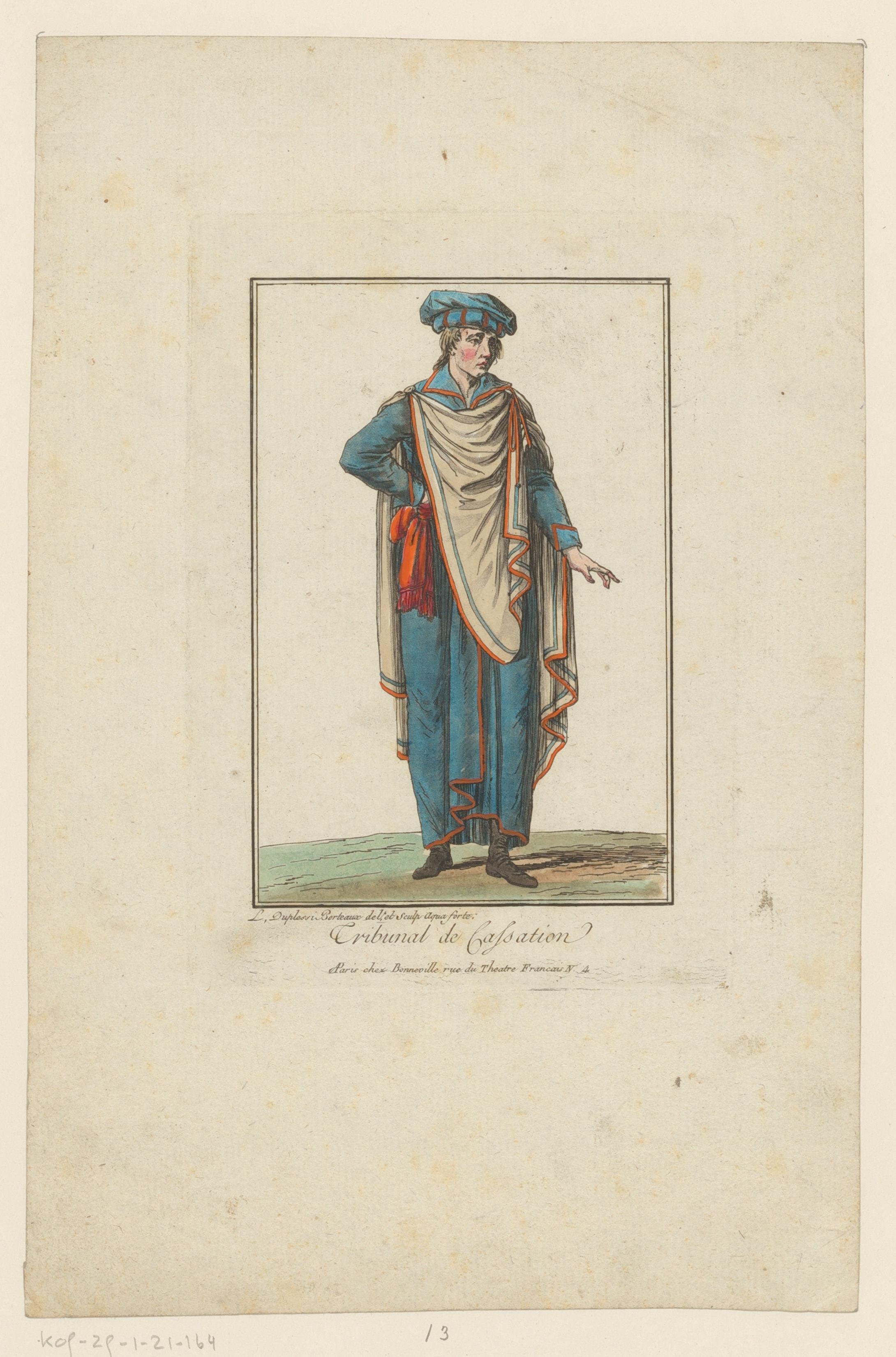 Kostuum van leden van het hof van Cassatie