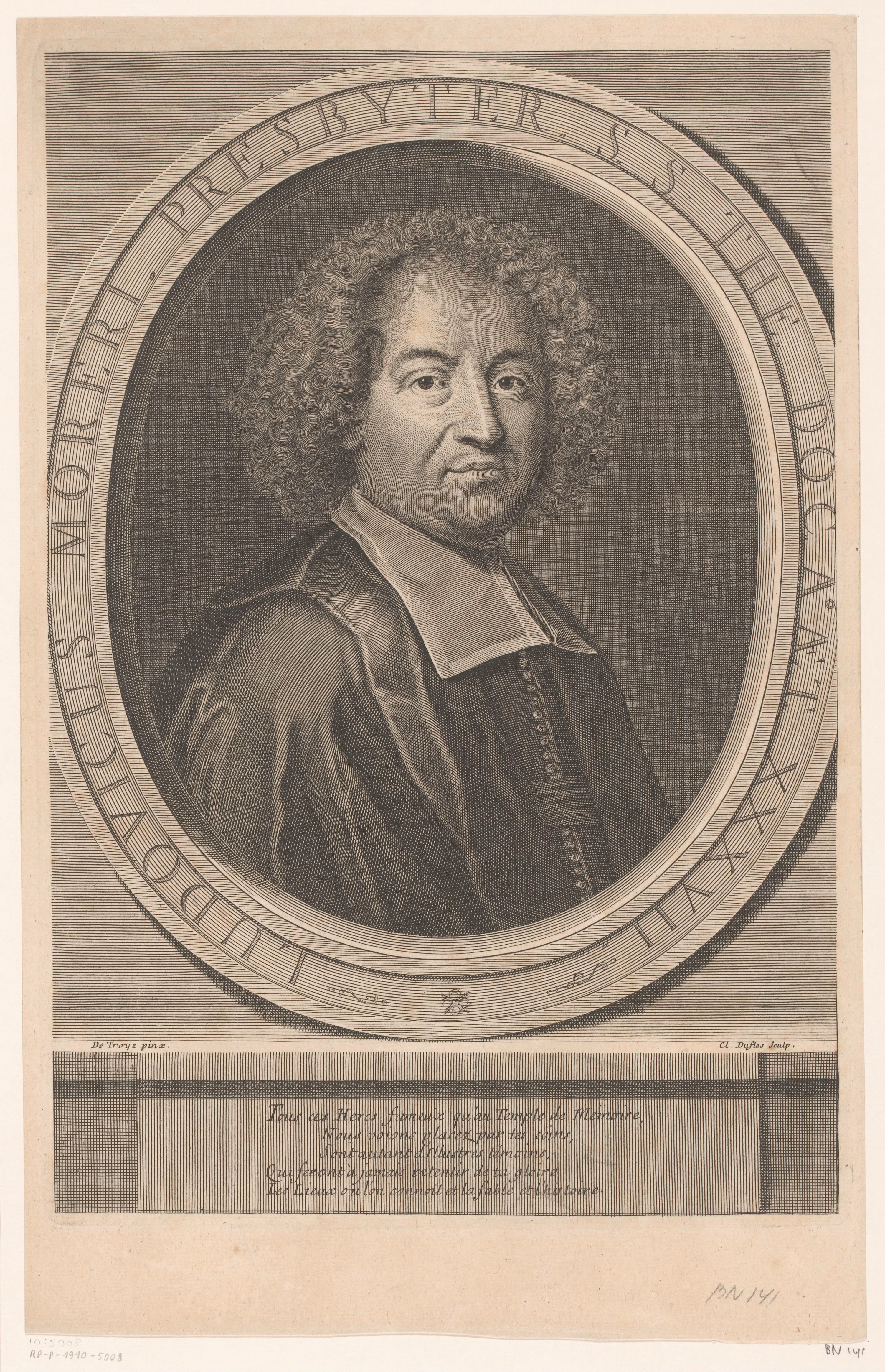 Portret van Louis Moréri
