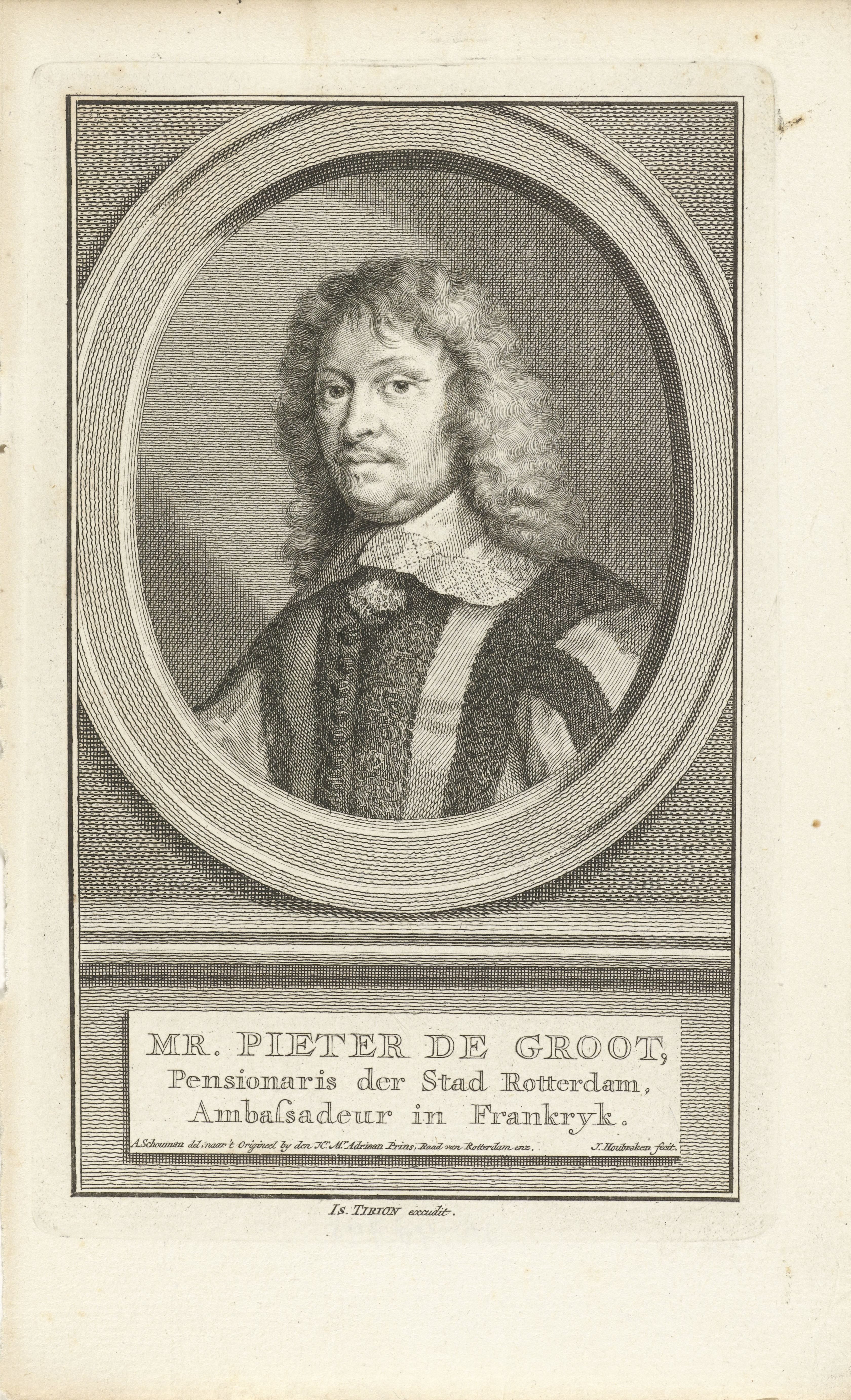 Portret van Pieter de Groot