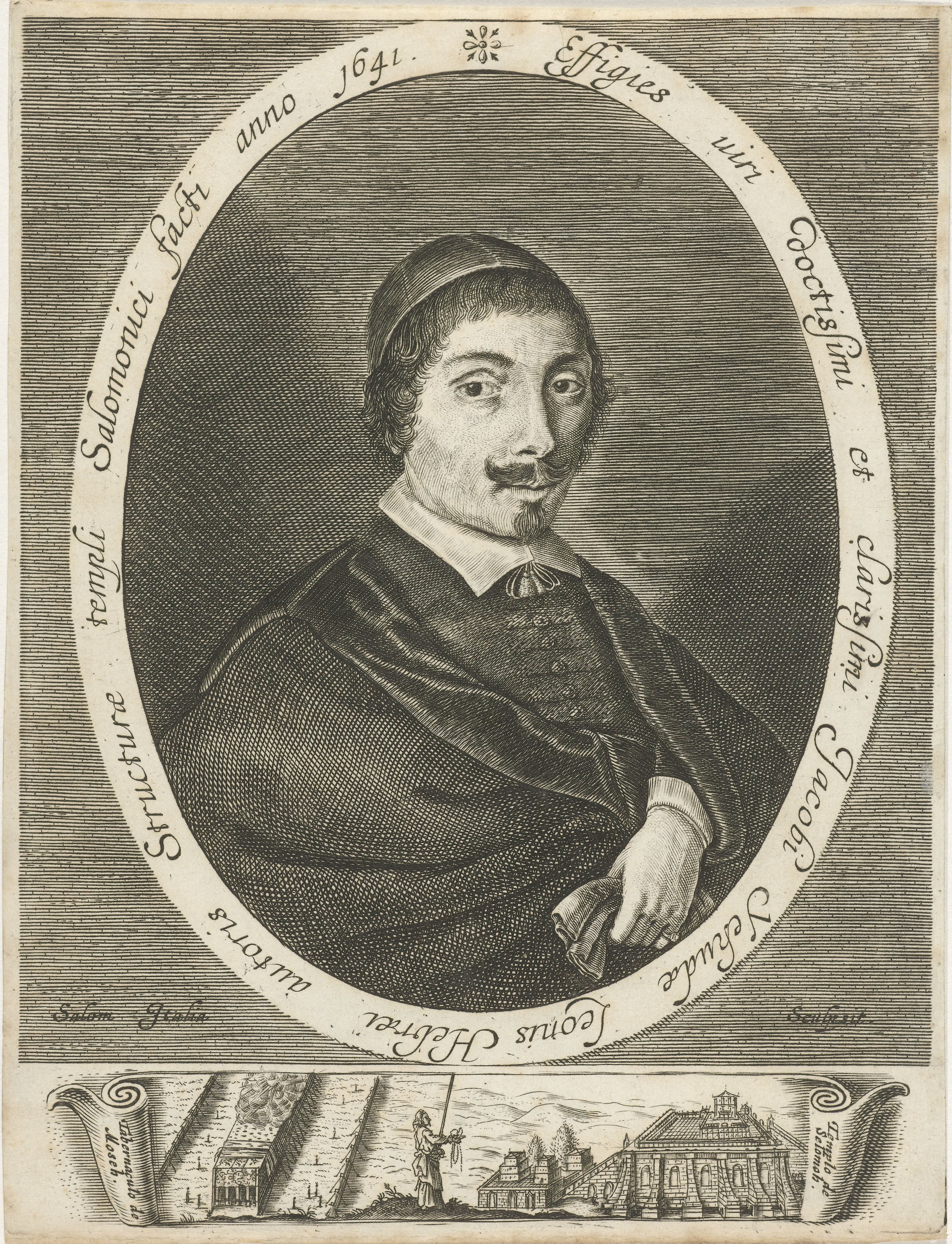 Portret van Jacob Jehuda Leon
