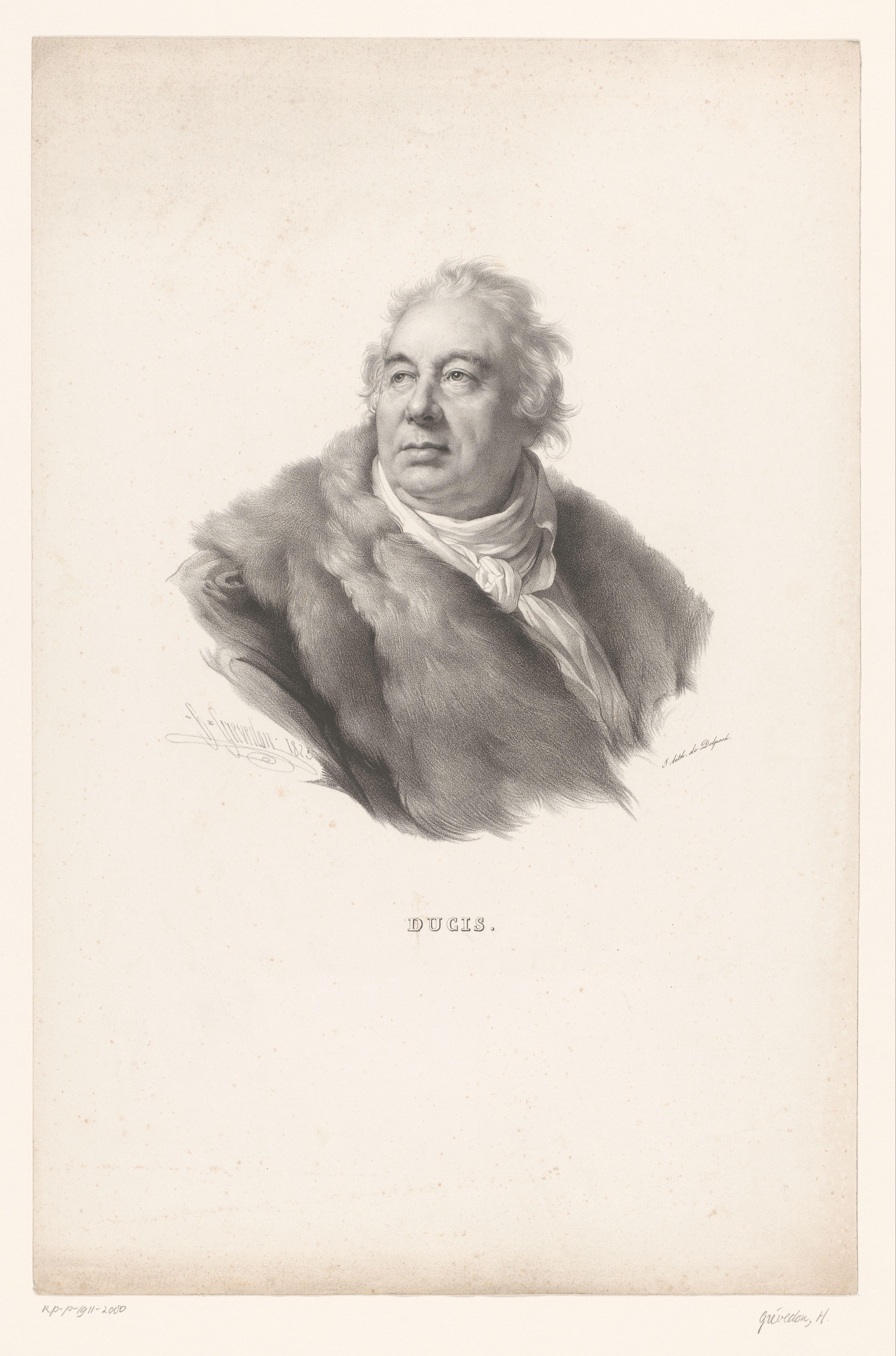 Portret van Jean-François Ducis