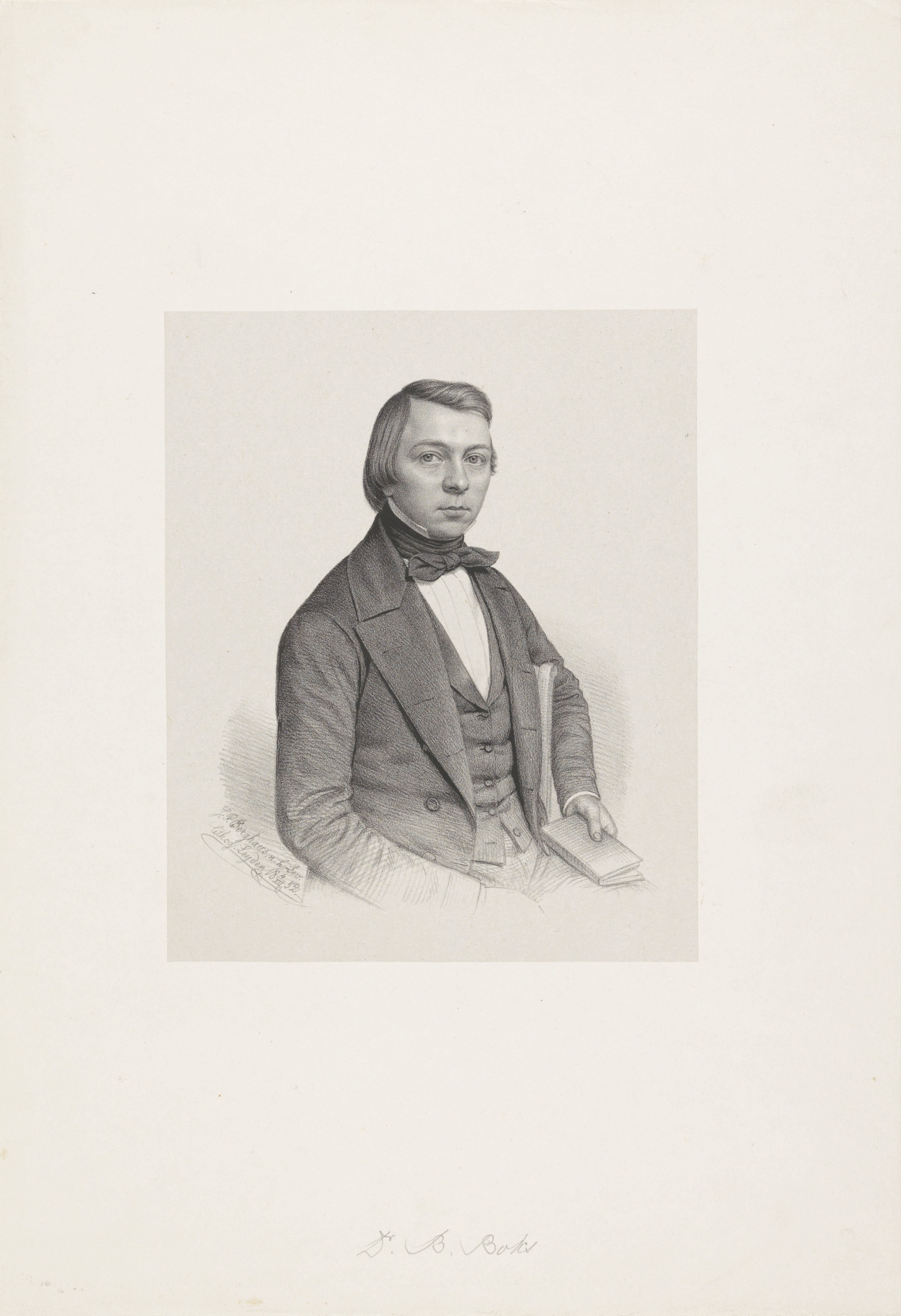 Portret van B. Boks