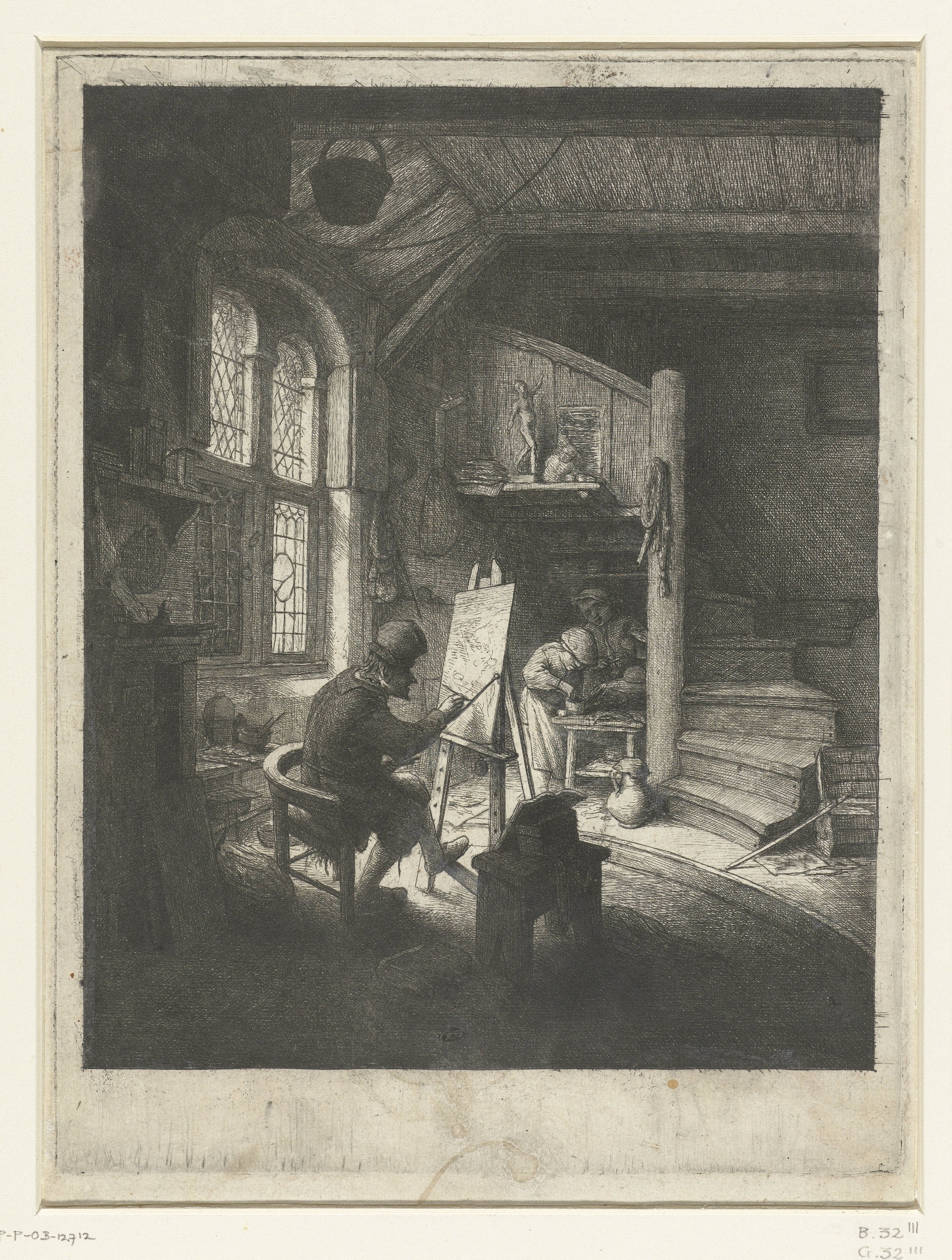 Painter in his Workshop