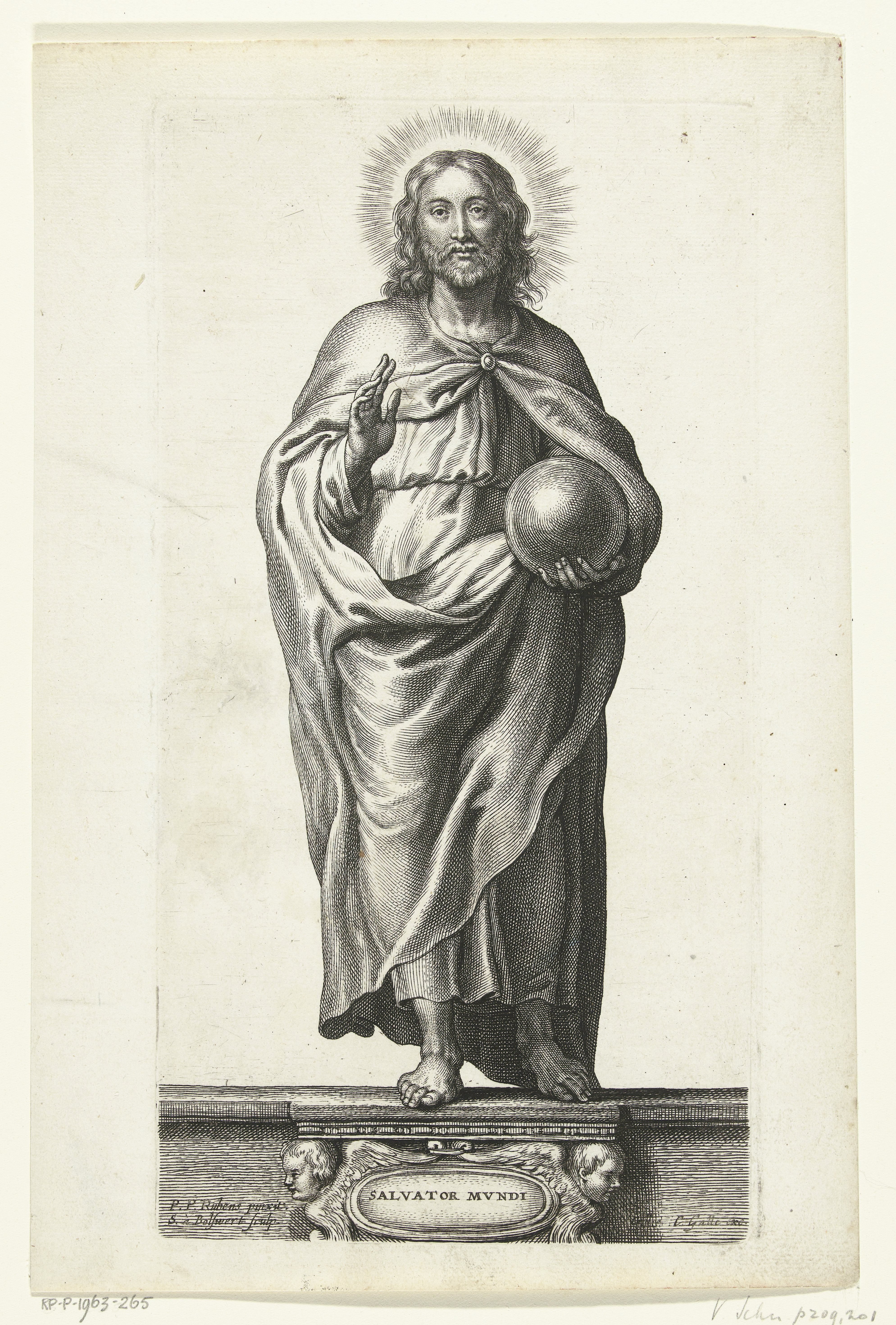 Christus als Salvator Mundi
