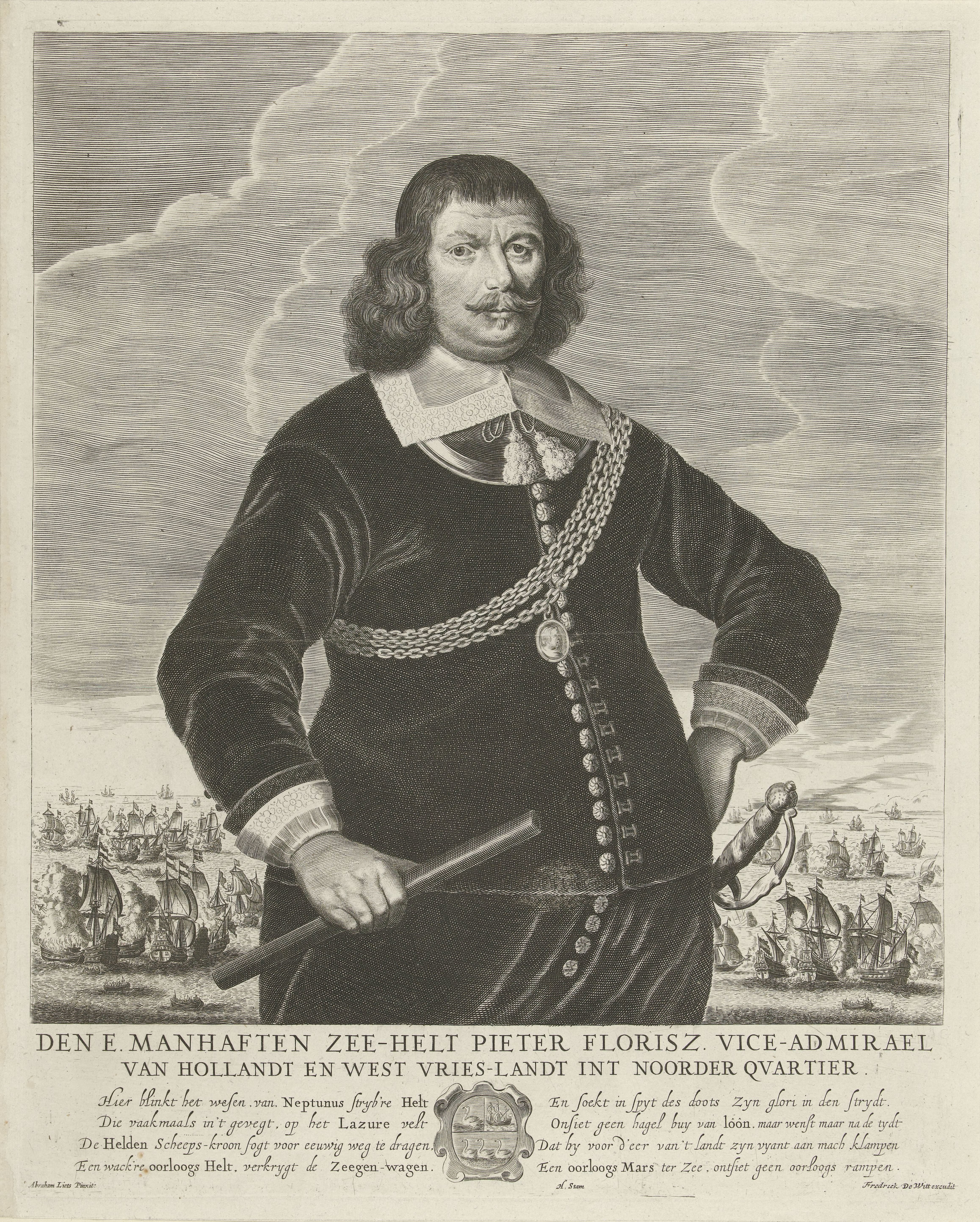 Portret van Pieter Florisse