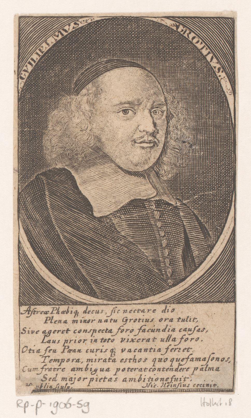 Portret van Willem de Groot