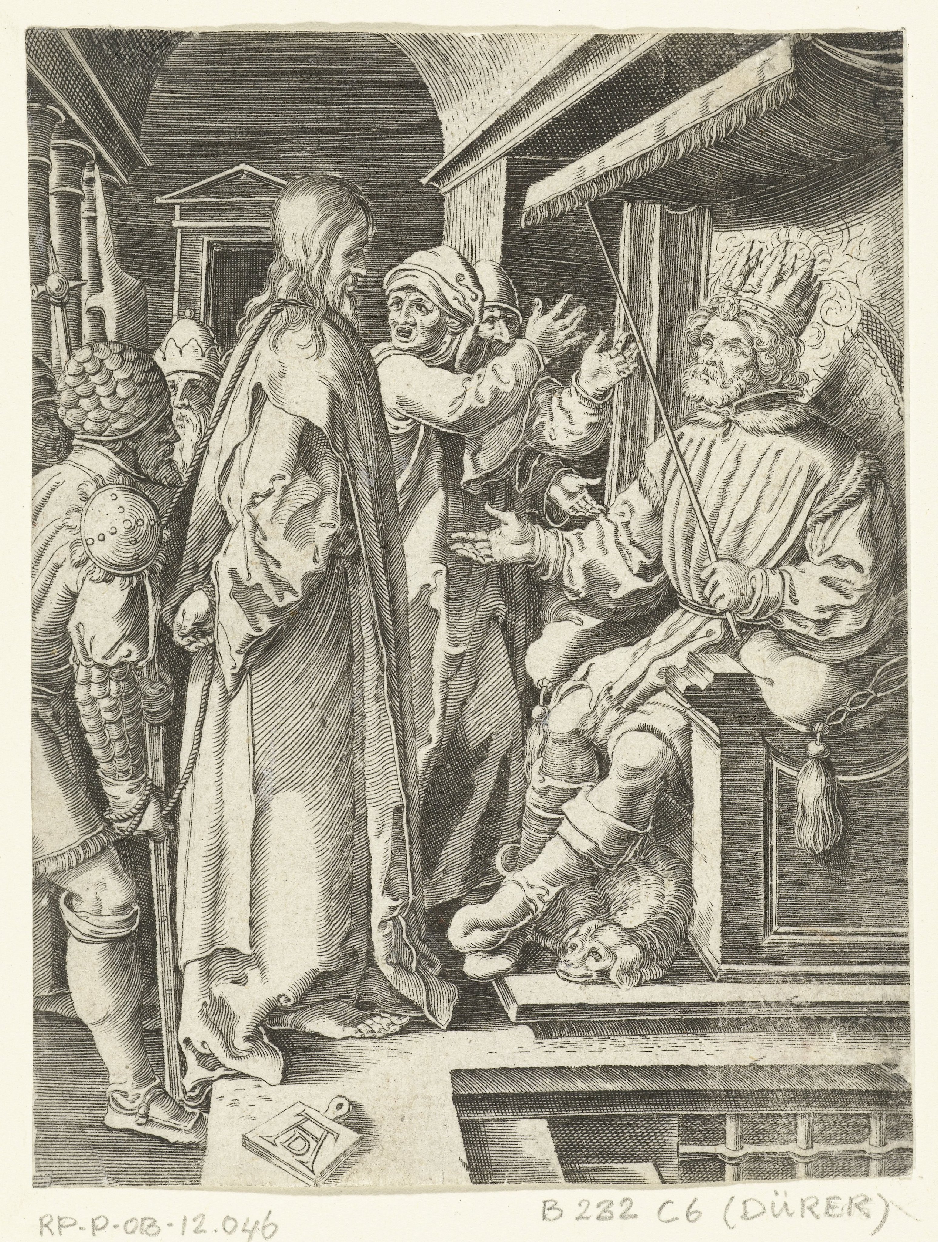 Christus voor Herodes