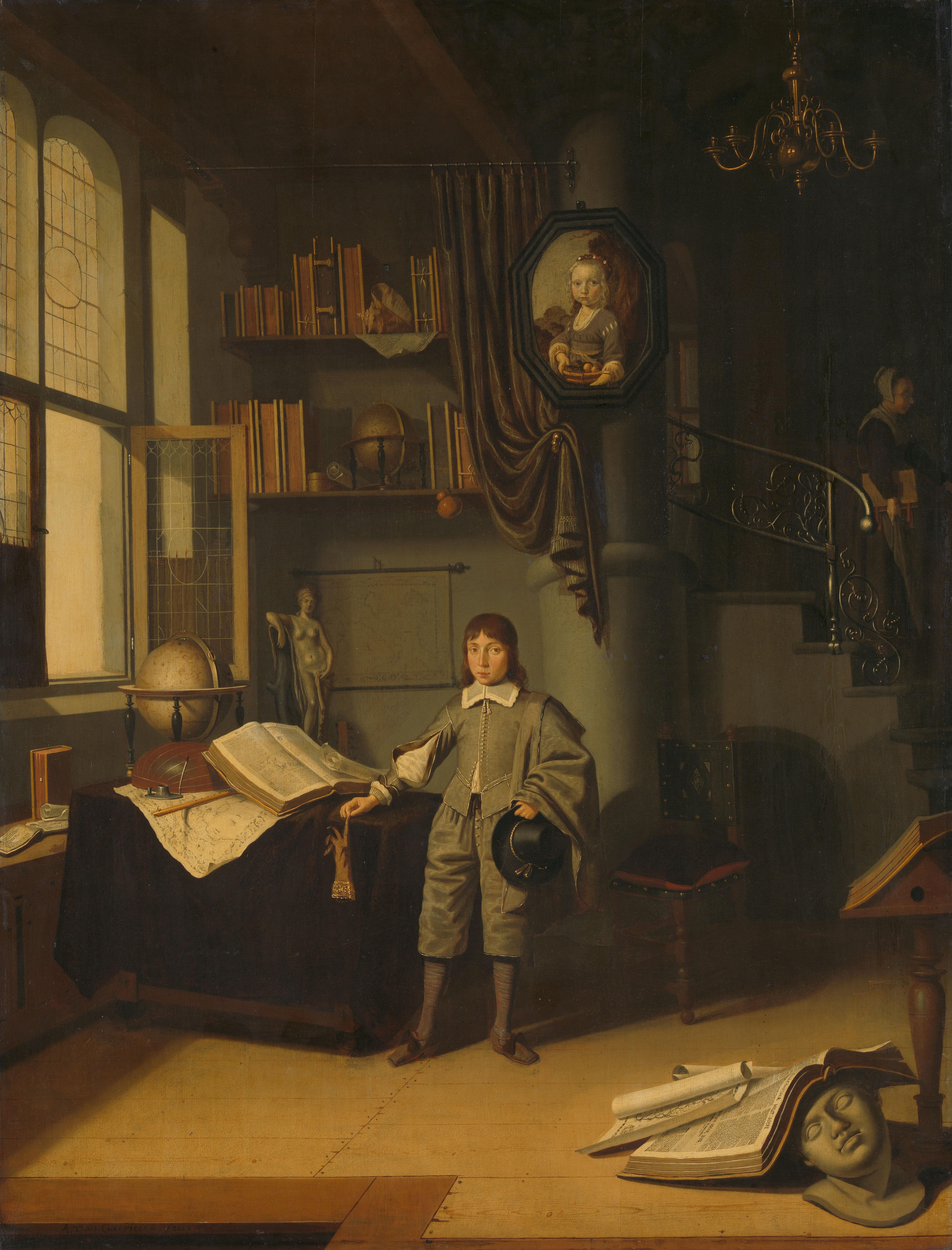 Young Man in a Study