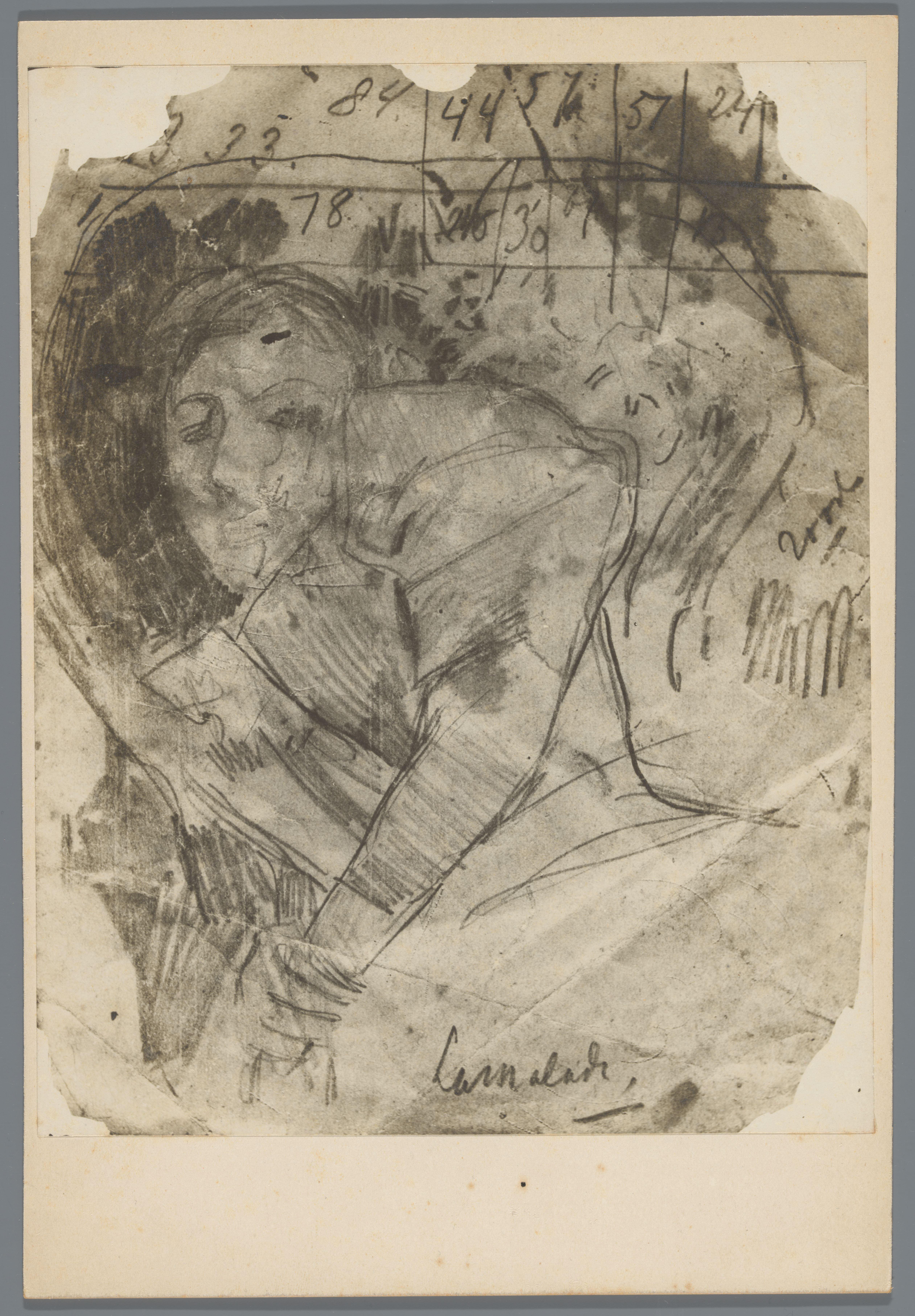 Interieur van een tentoonstellingszaal met schilderijen door Breitner en Weissenbruch in Arti e Amicitiae of het Rijksmuseum, Amsterdam
