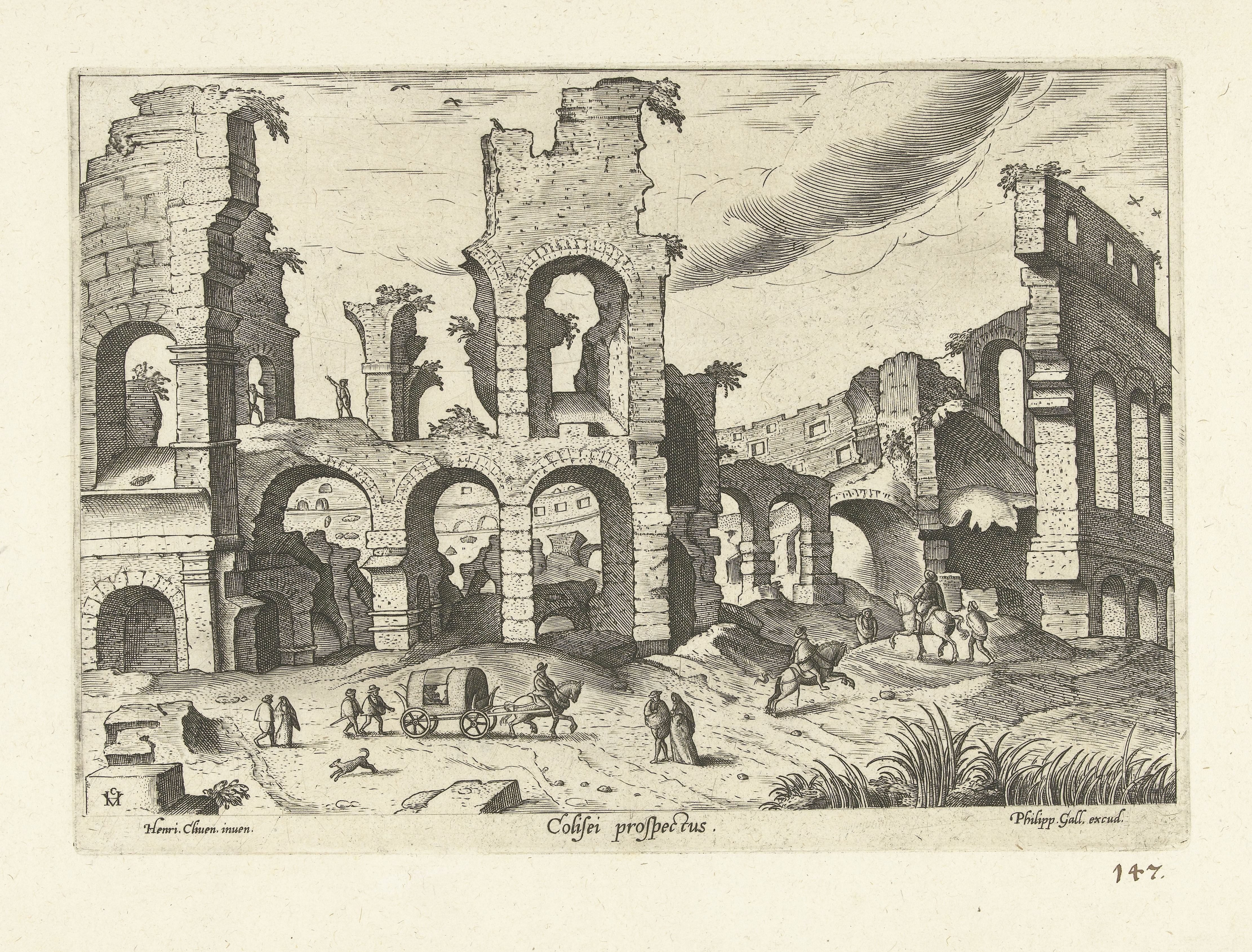 Ruïne van het Colosseum