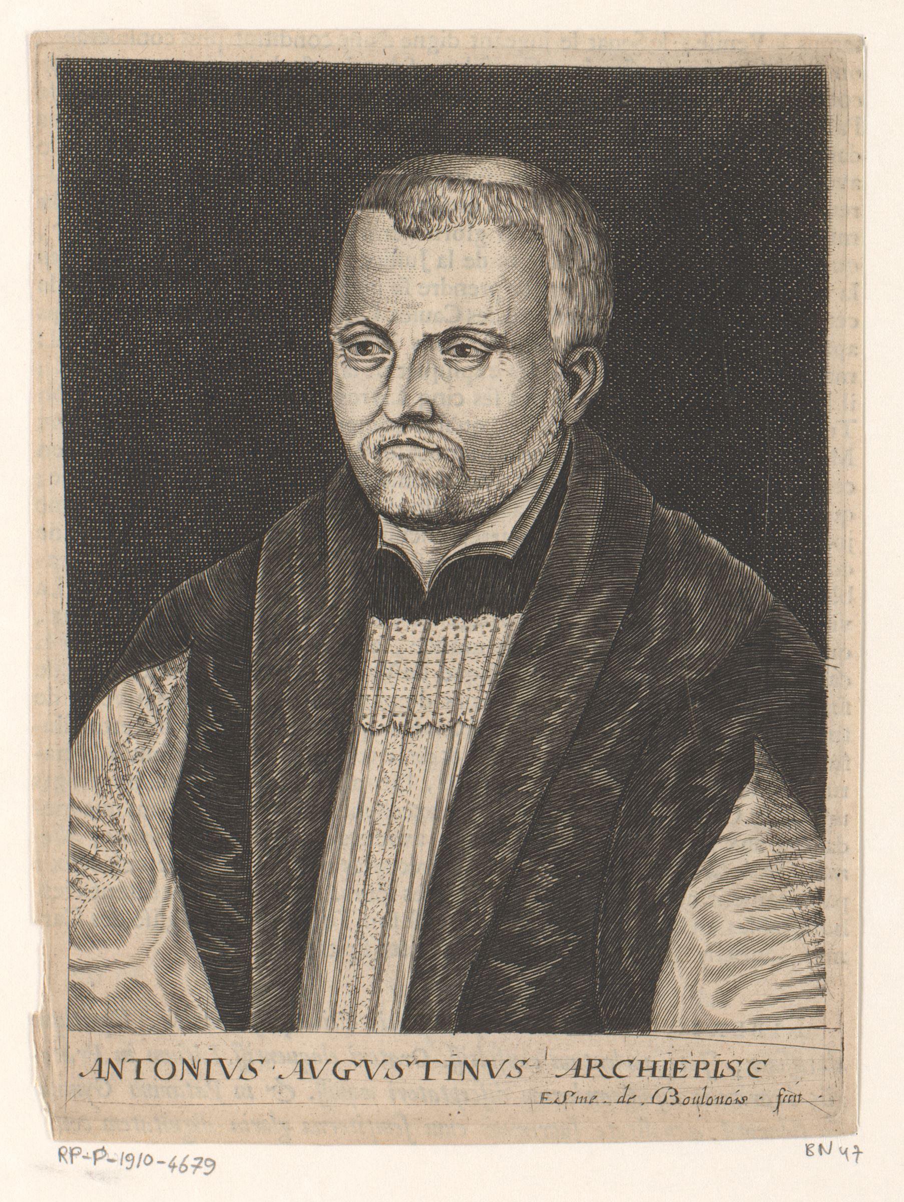 Portret van Antonio Augustín