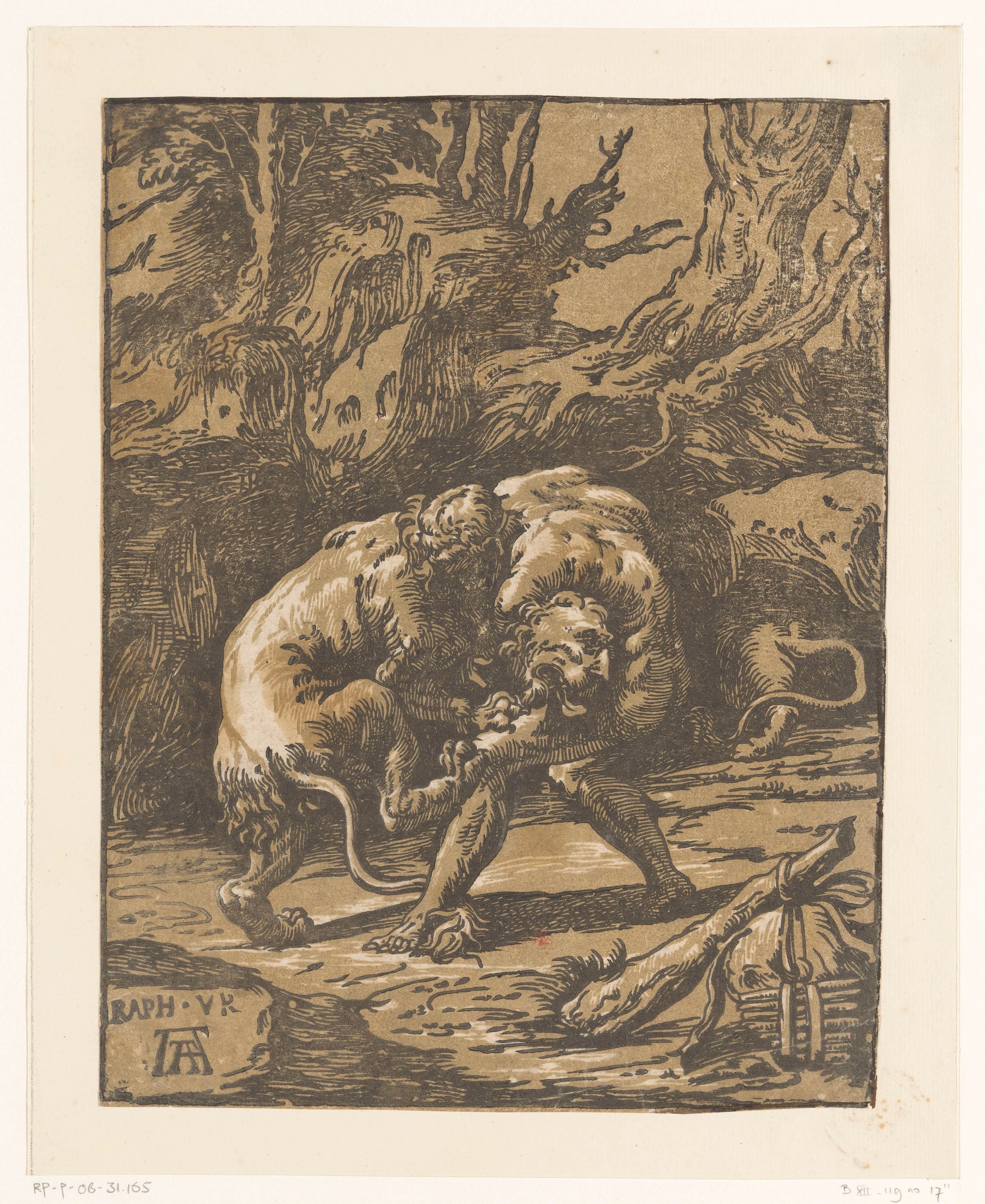 Hercules en de Nemeïsche leeuw