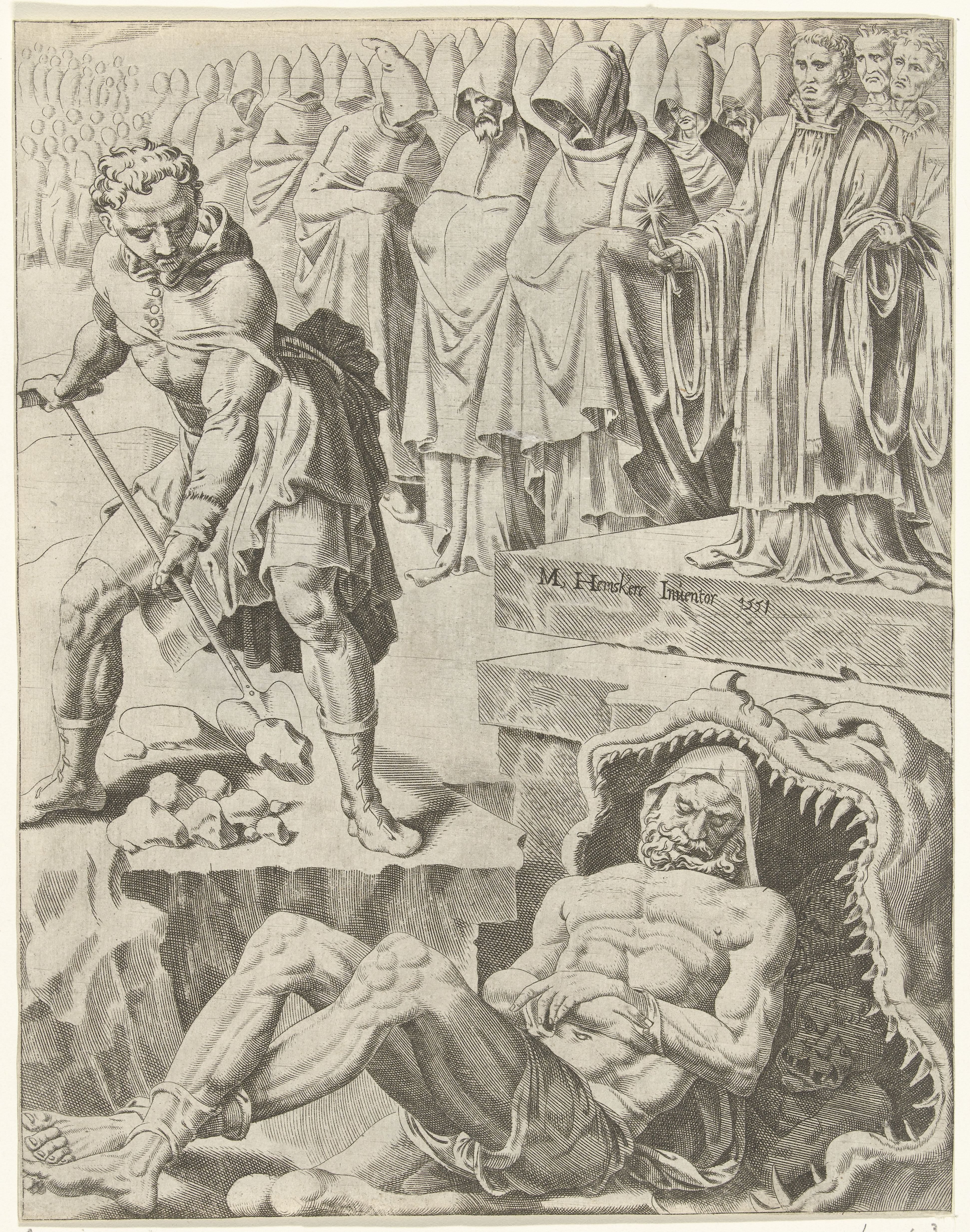 Begrafenis van de rijke man