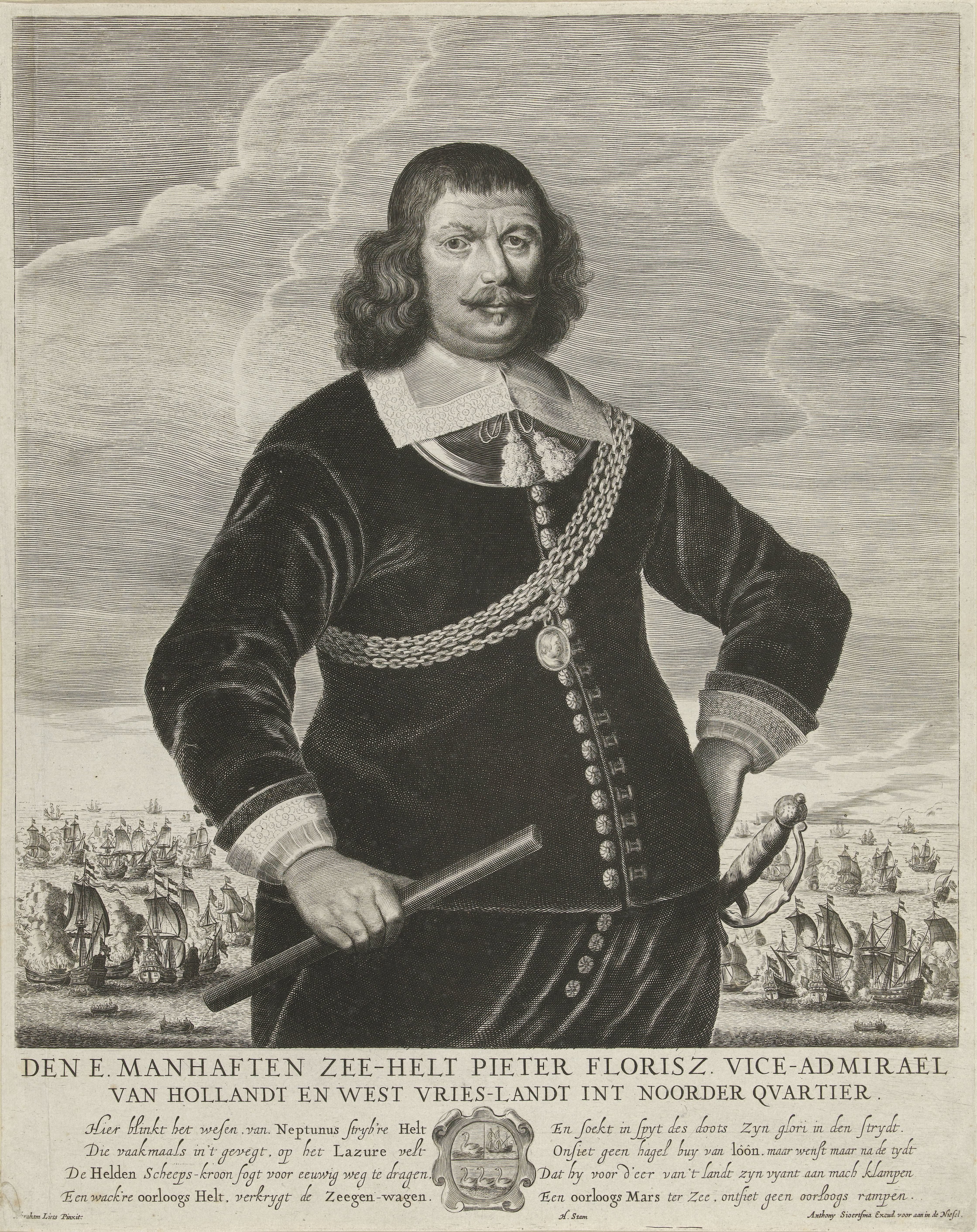 Portret van Pieter Florisse