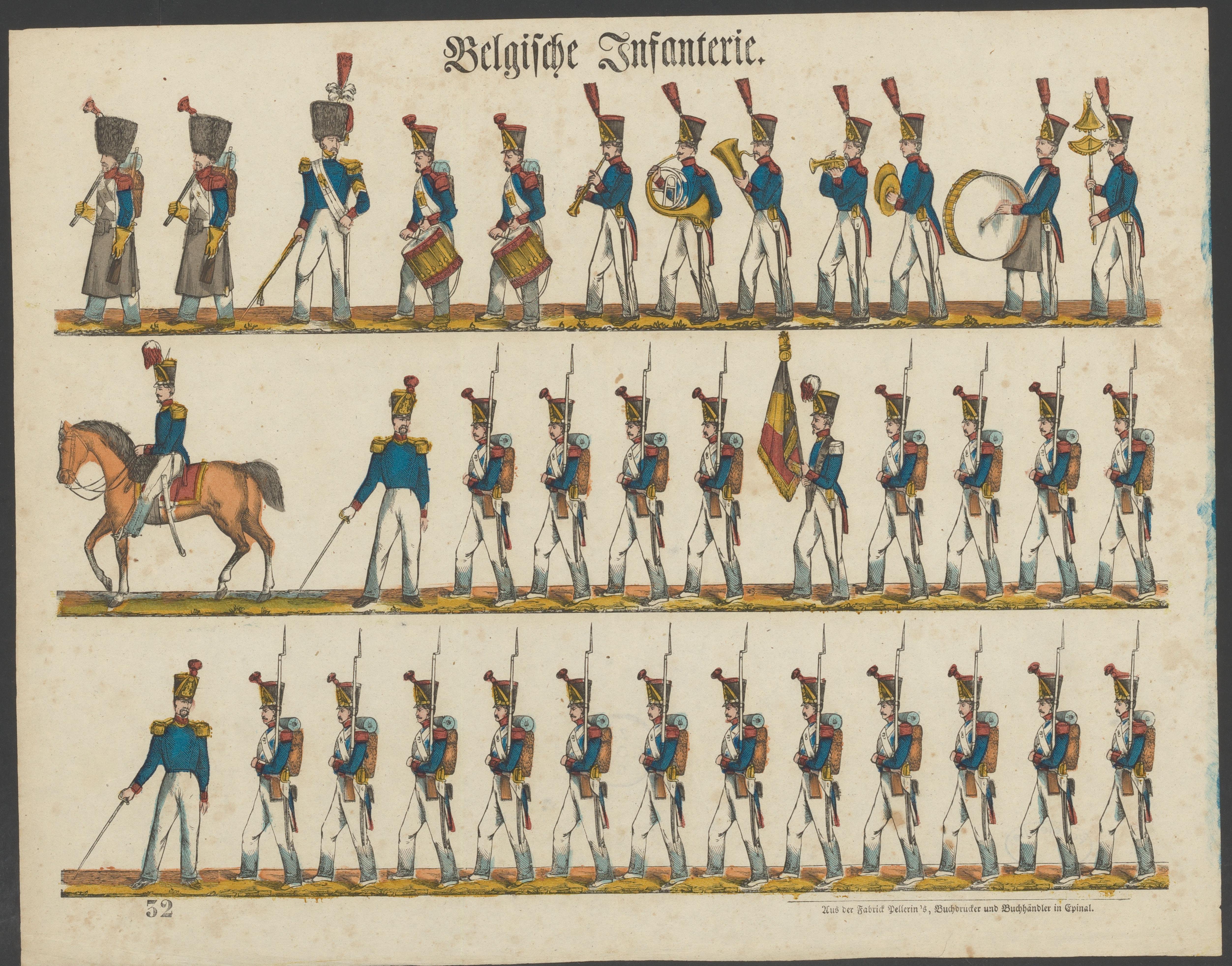 Belgische infanterie