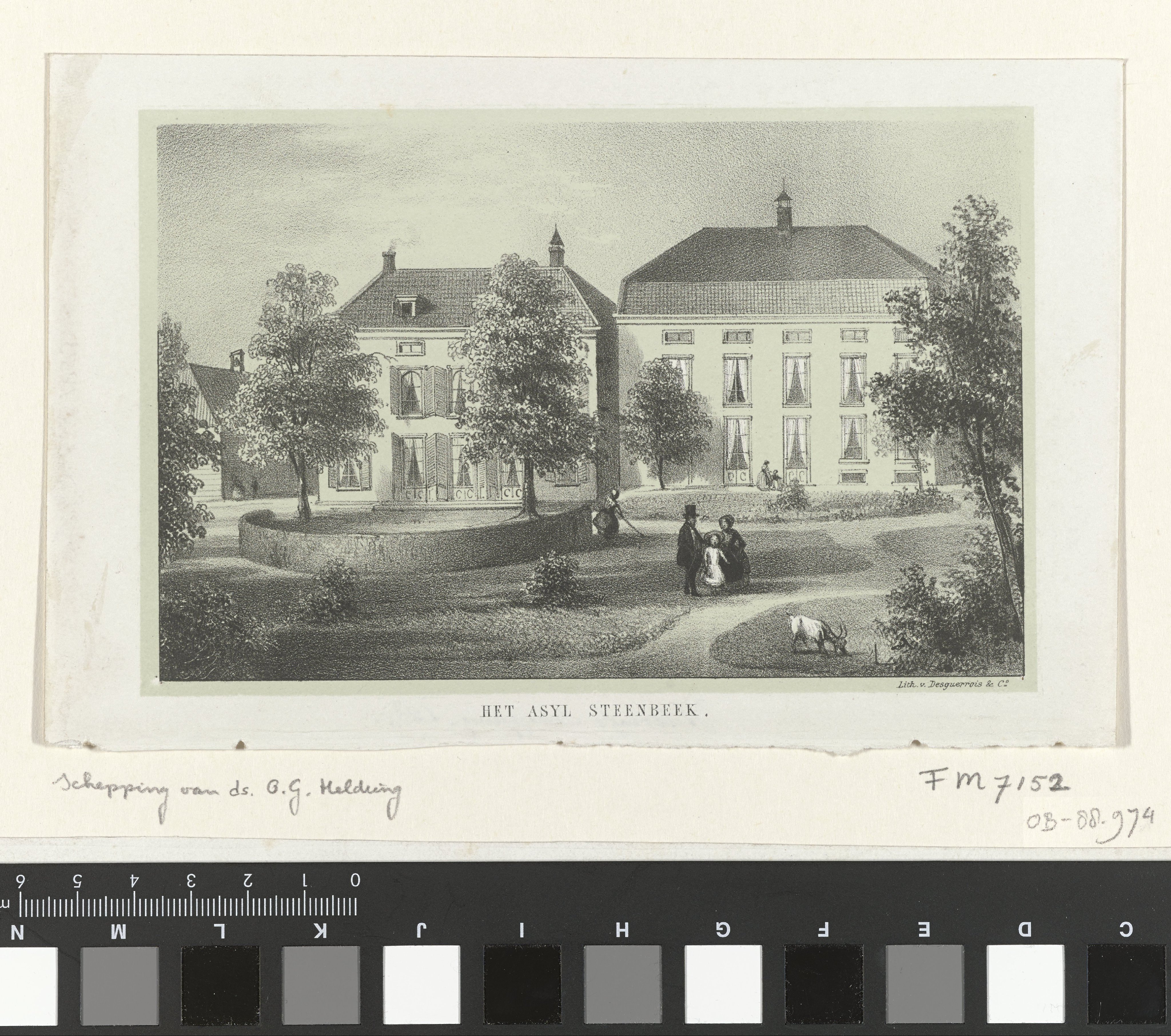 Asyl Steenbeek, gesticht voor gevallen vrouwen, 1848