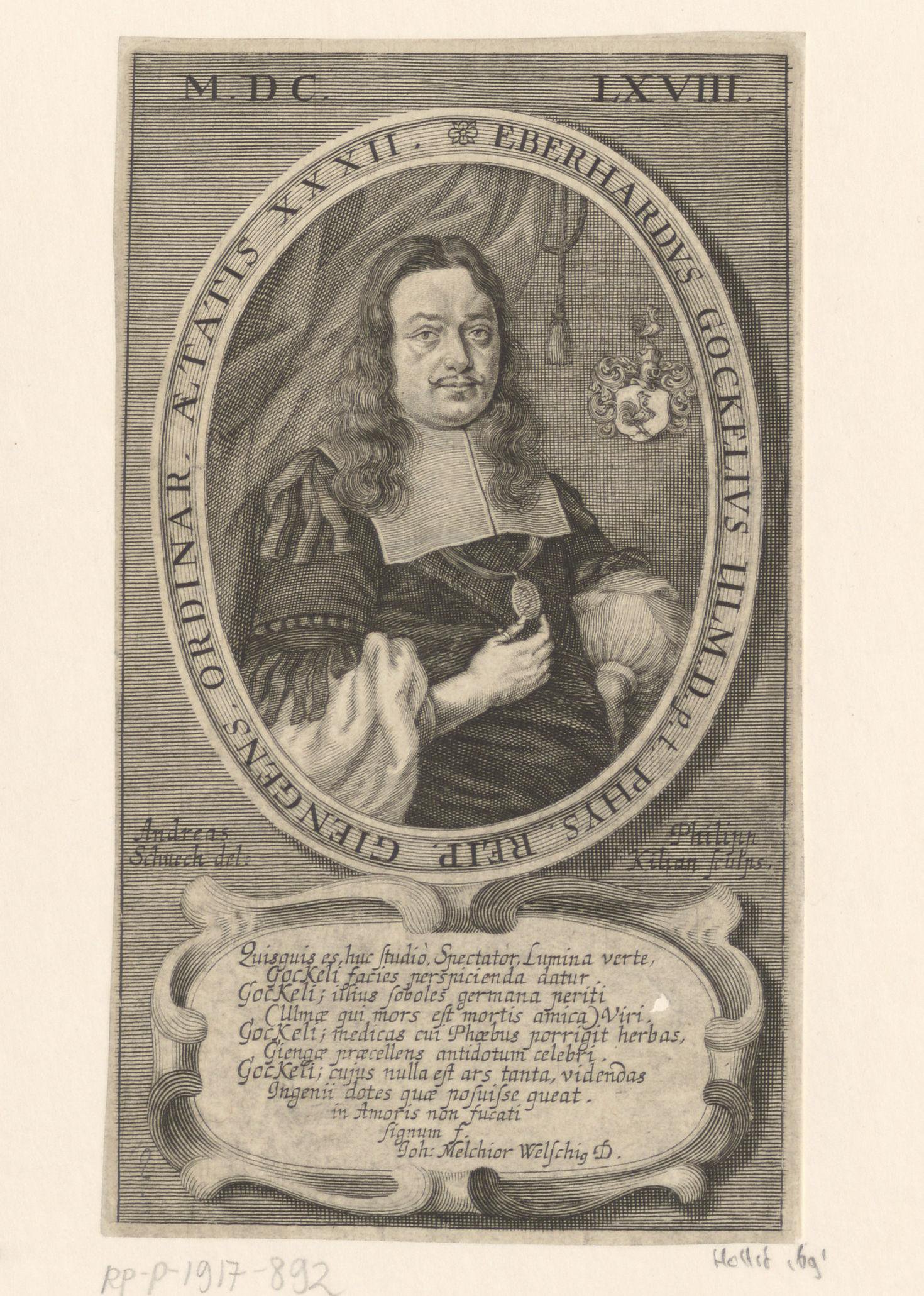 Portret van Eberhard Gockel