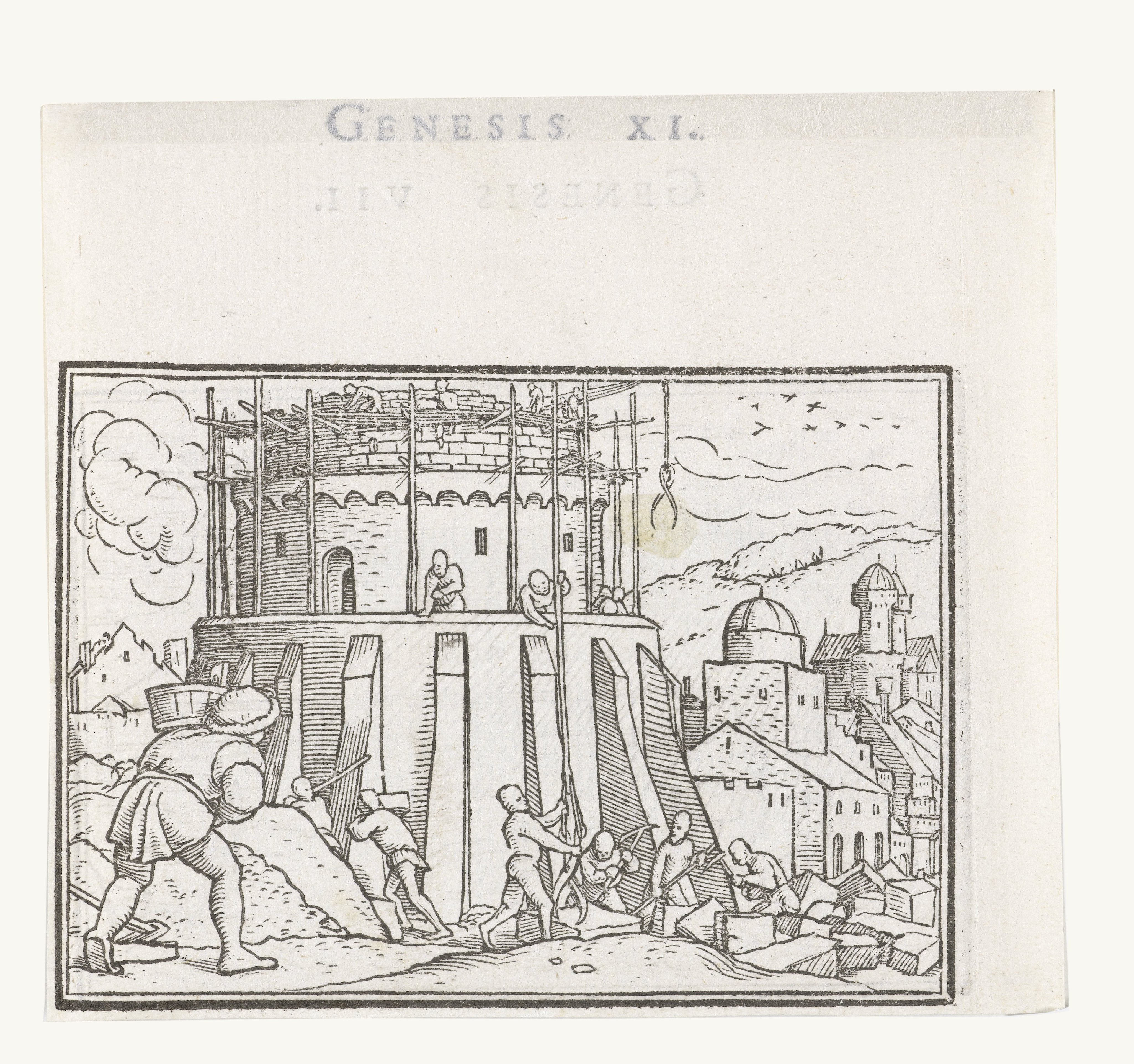 Bouw van de toren van Babel