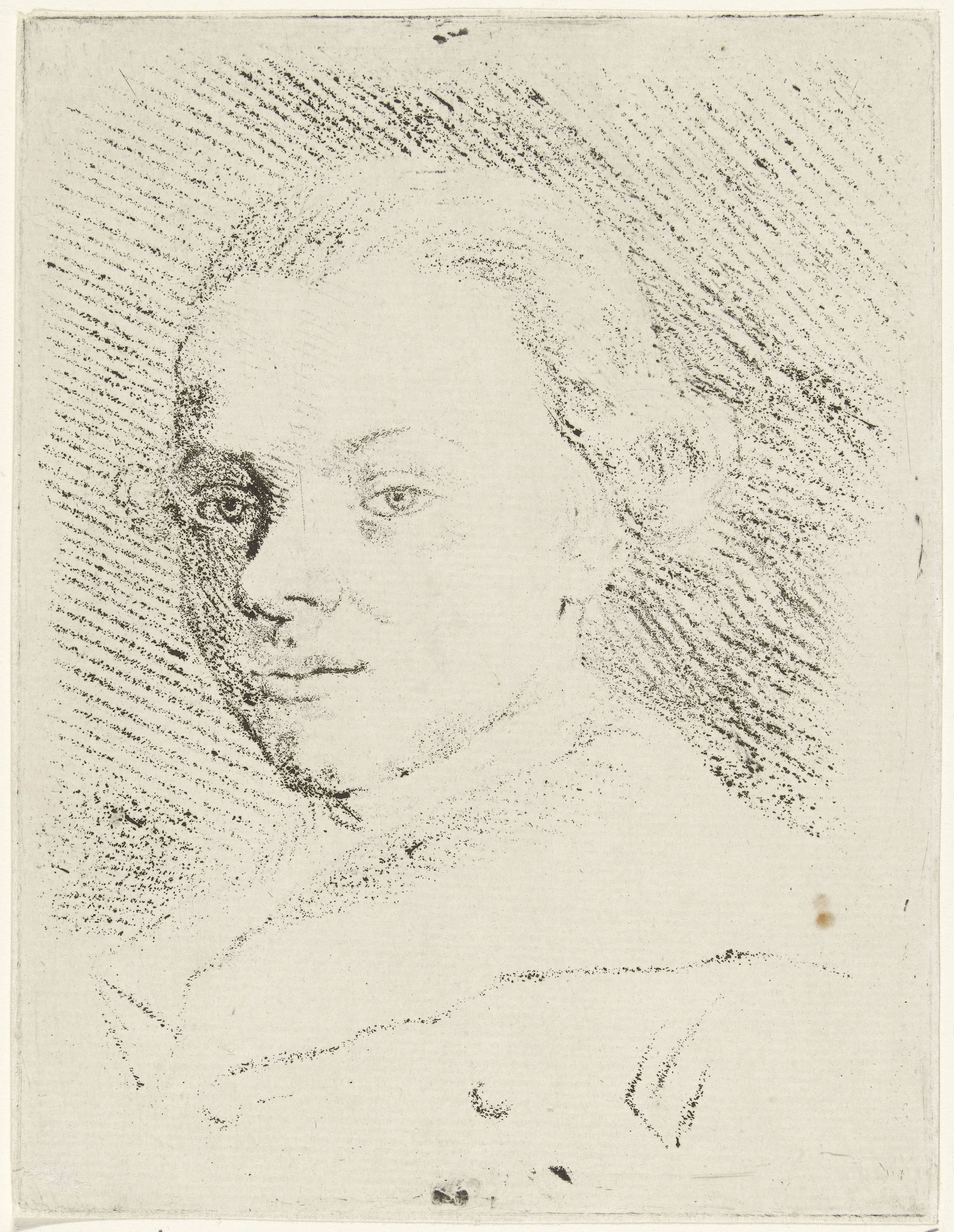 Zelfportret van Jabes Heenck