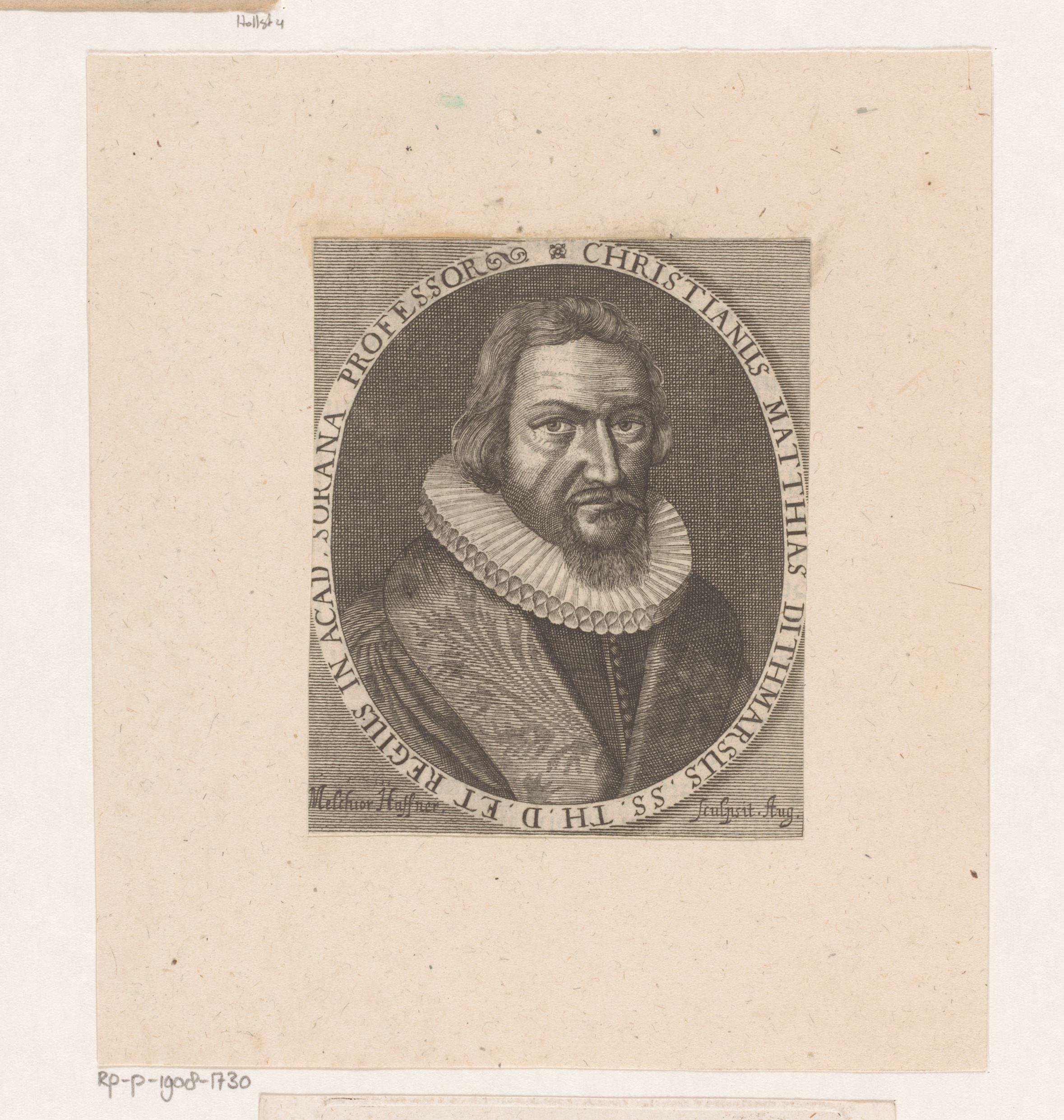 Portret van Christian Matthiae