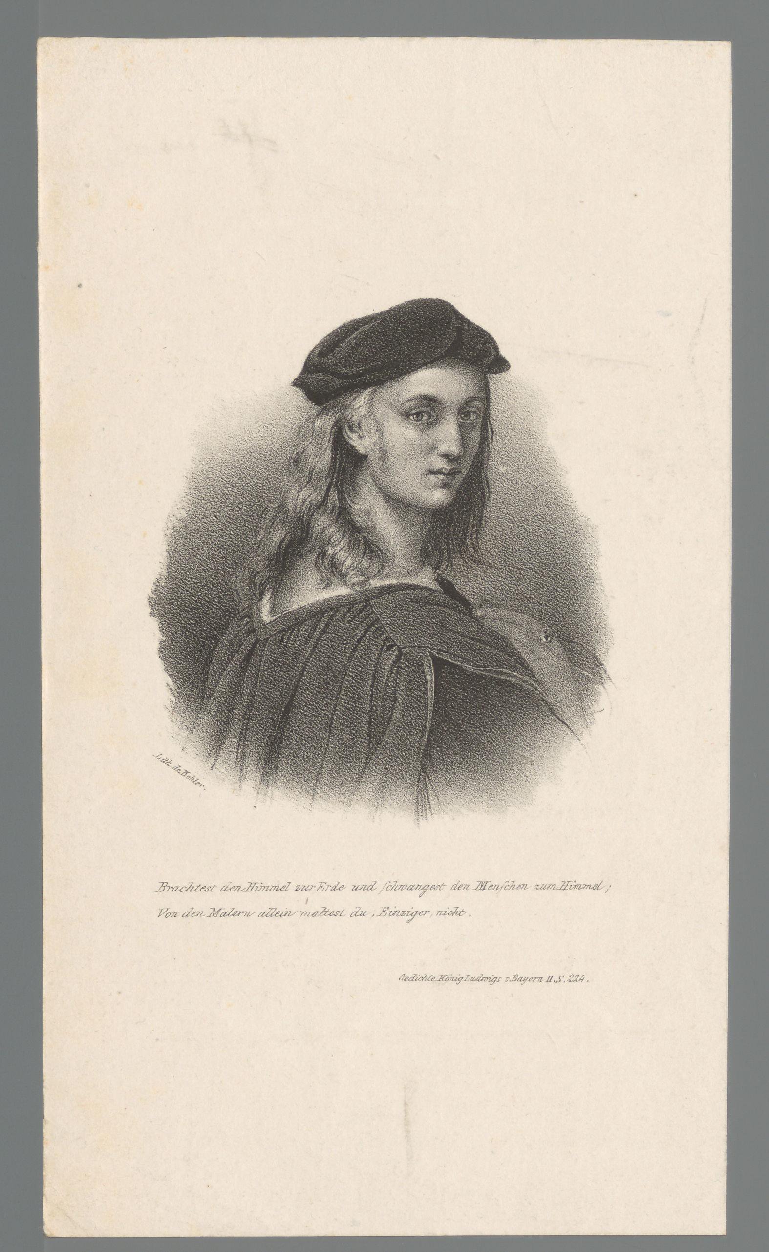Portret van Rafaël