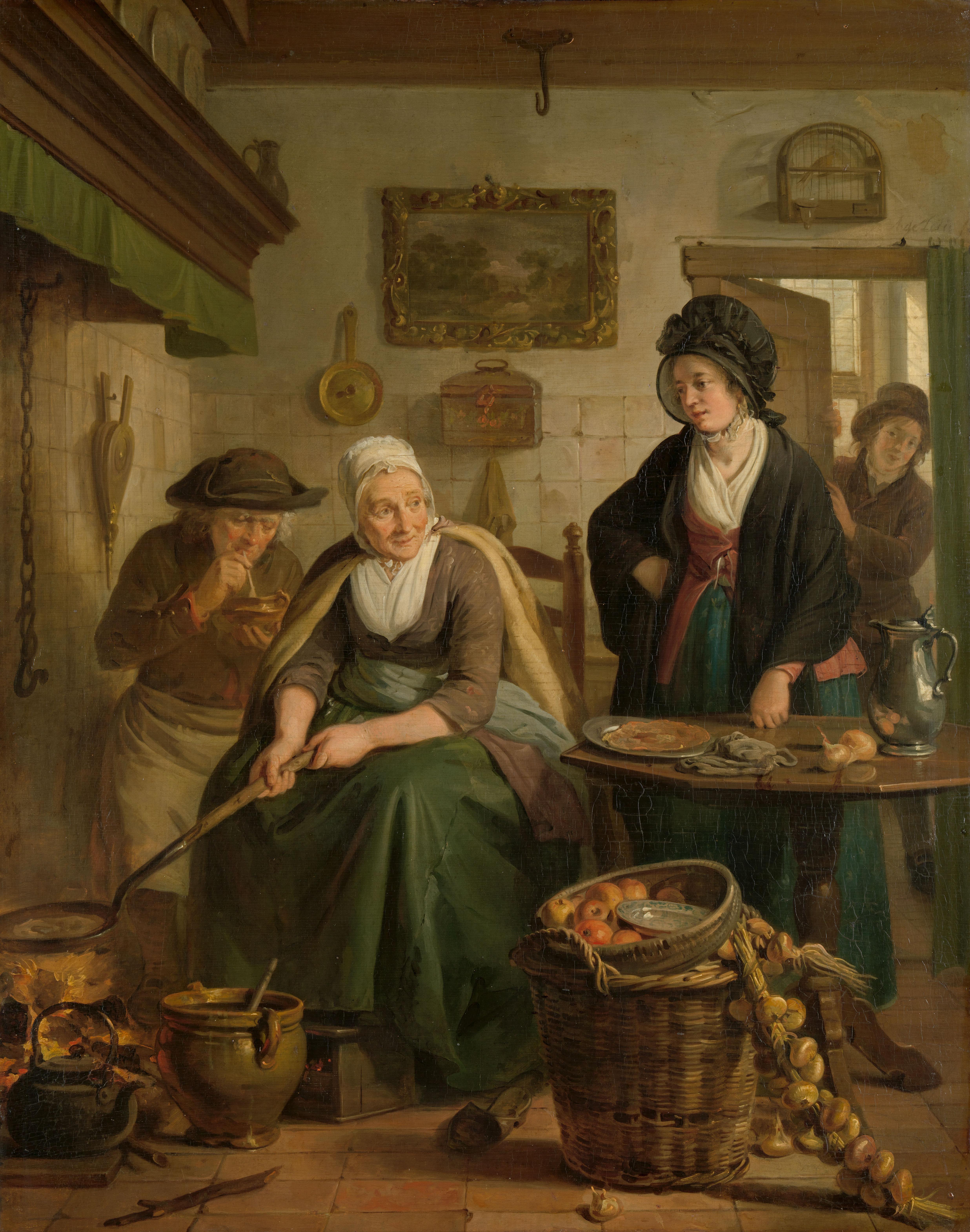De koekenbakster