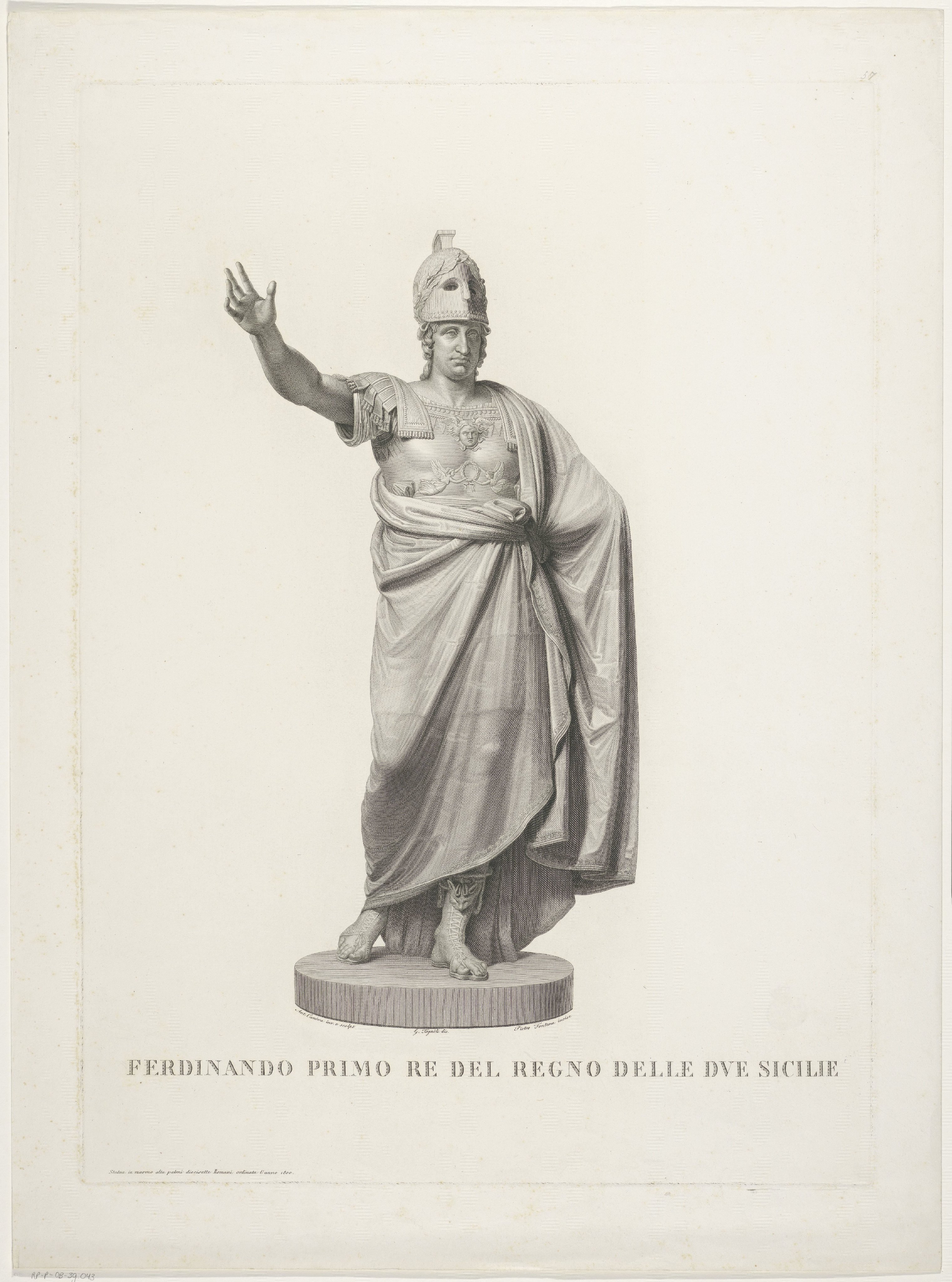 Ferdinand I als Minerva
