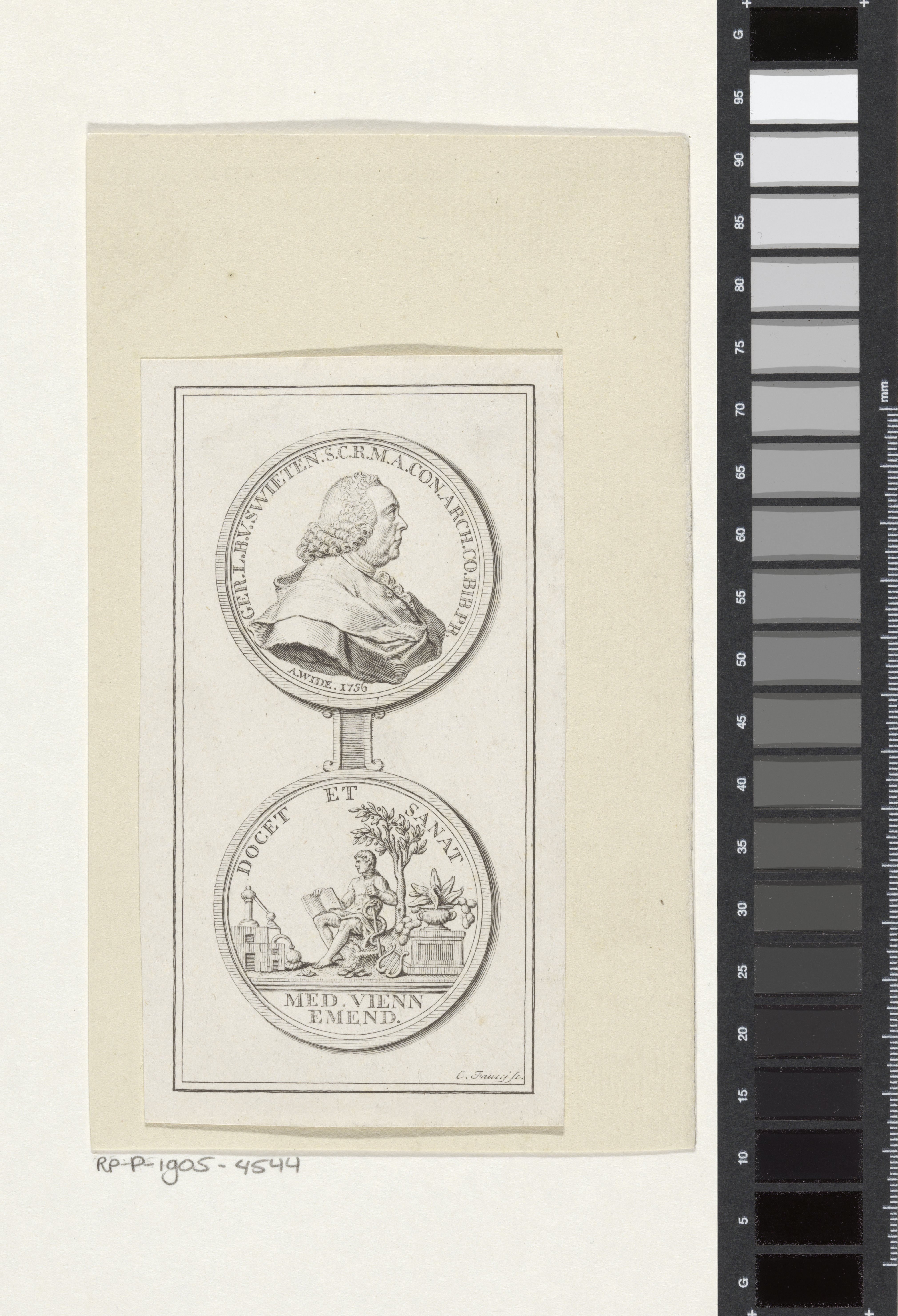 Twee medaillons