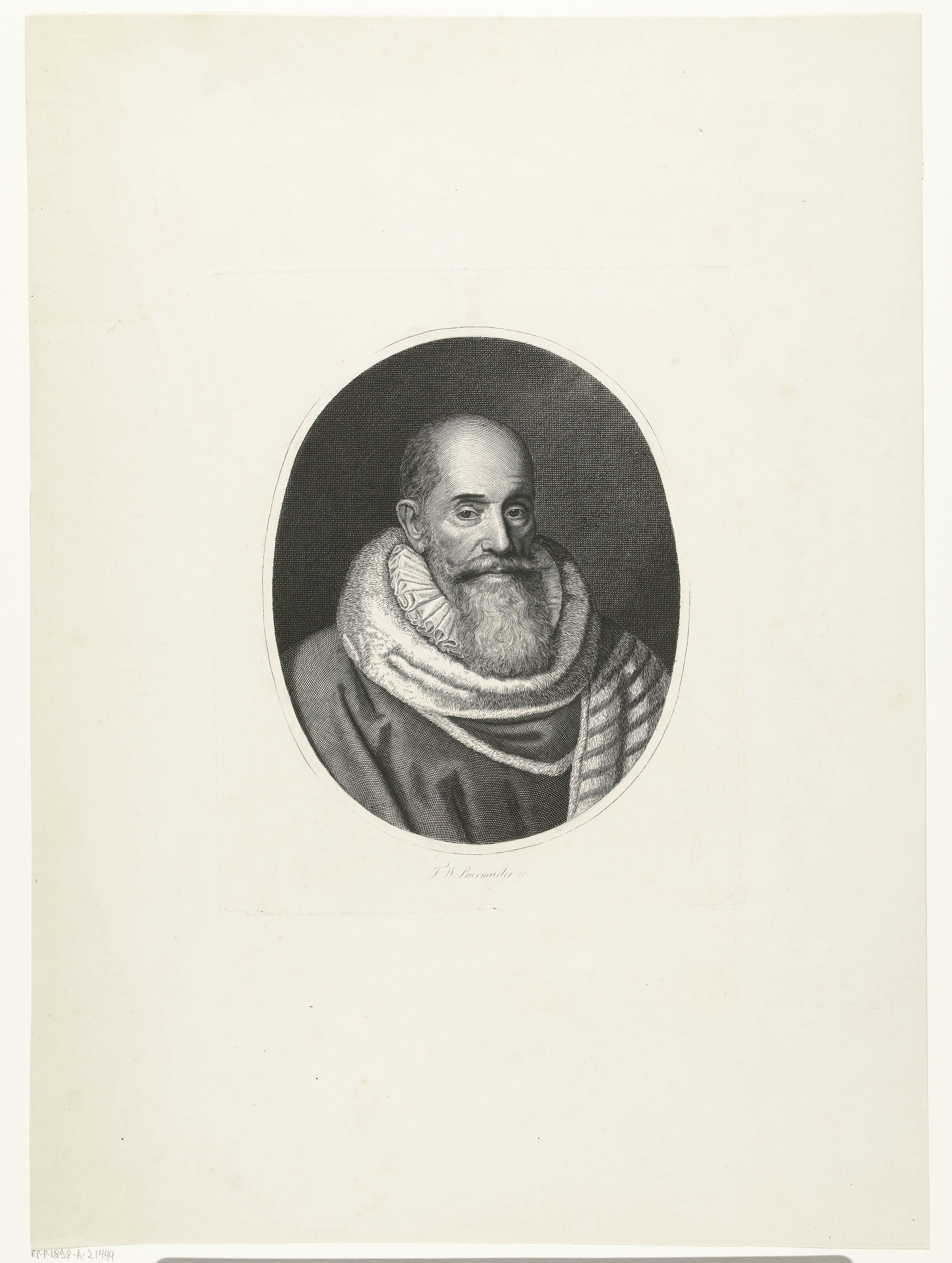 Portret van een oude man