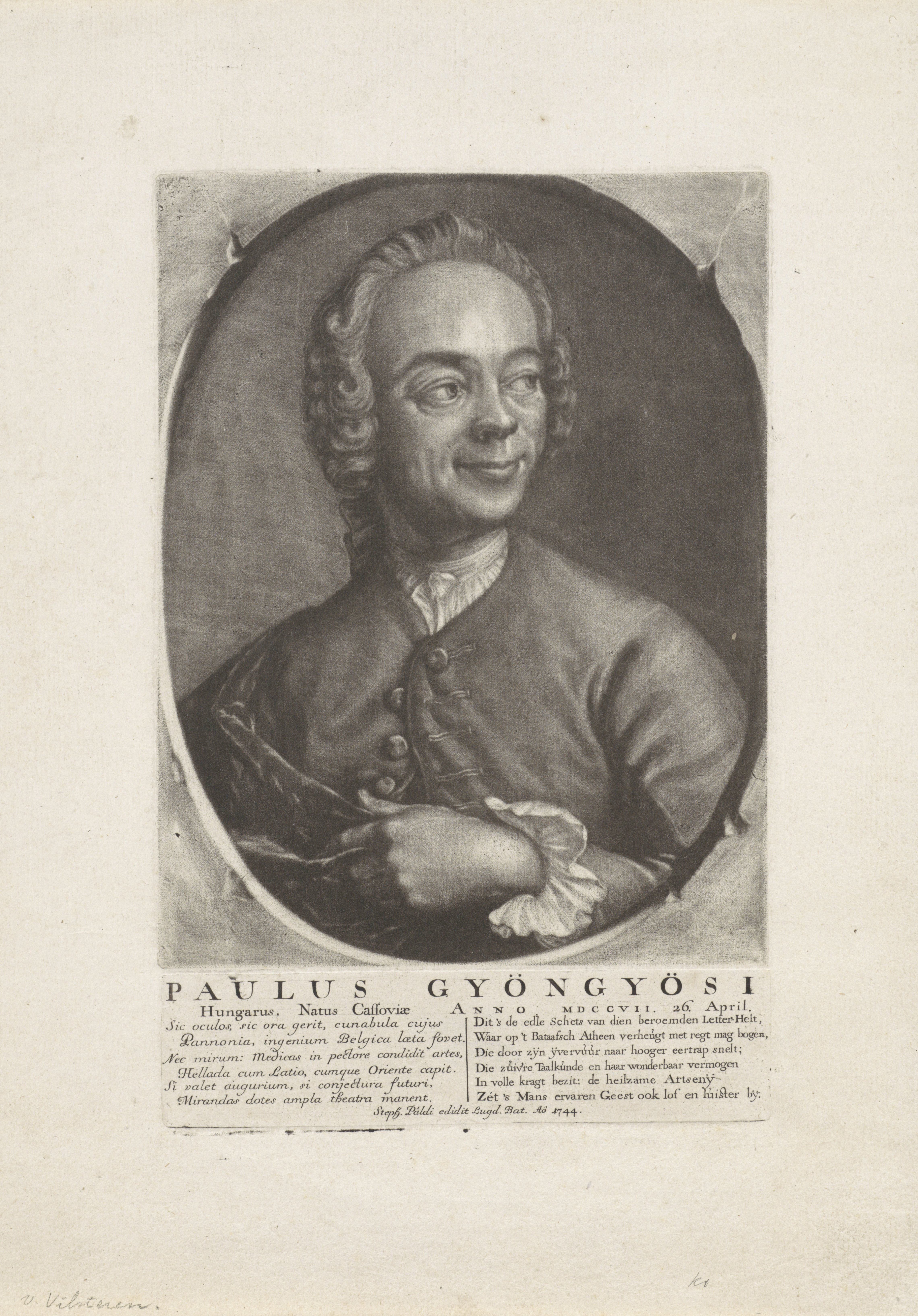 Portret van Paulus Gyöngyösi