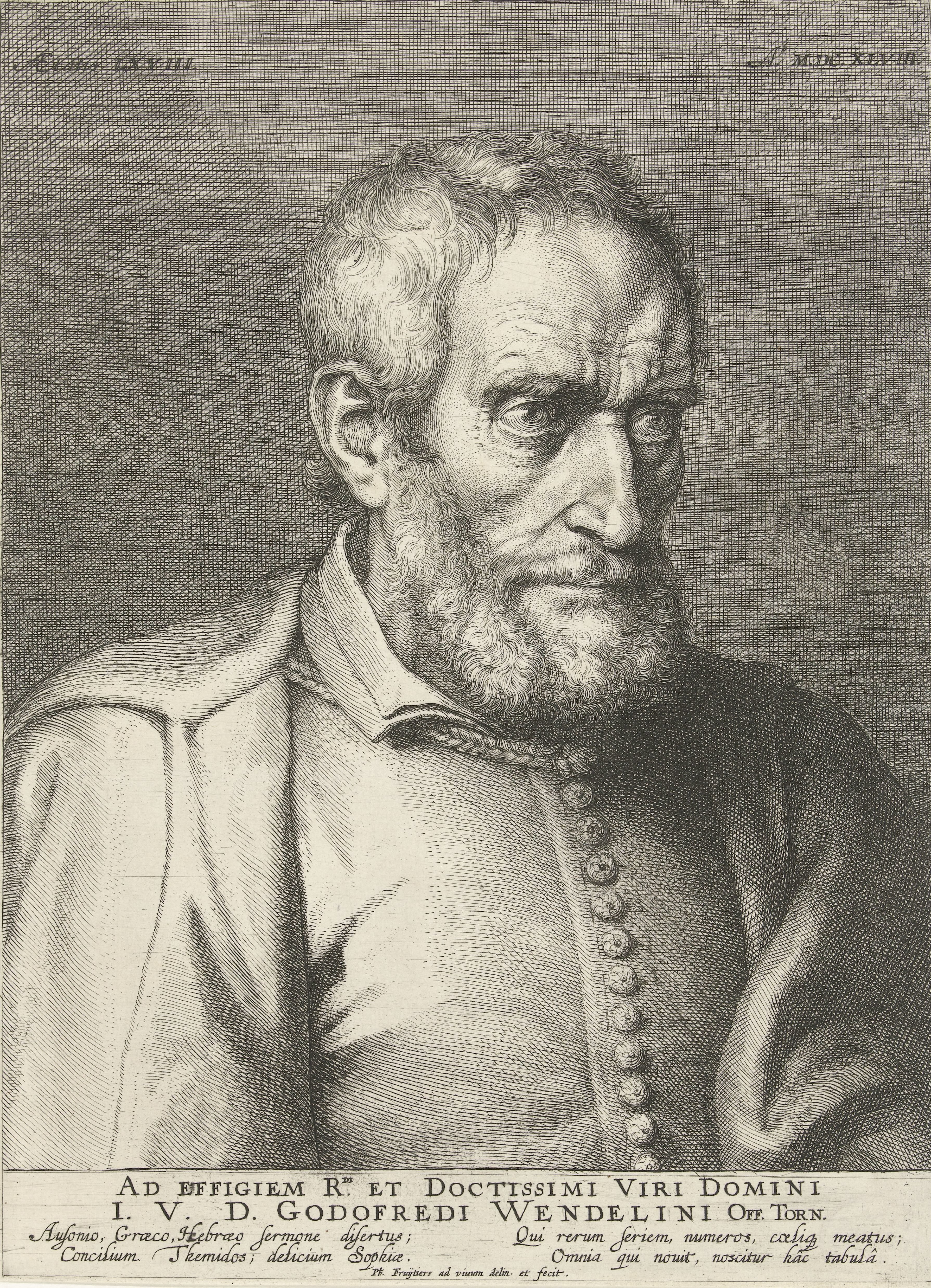 Portret van Godefridus Wendelinus