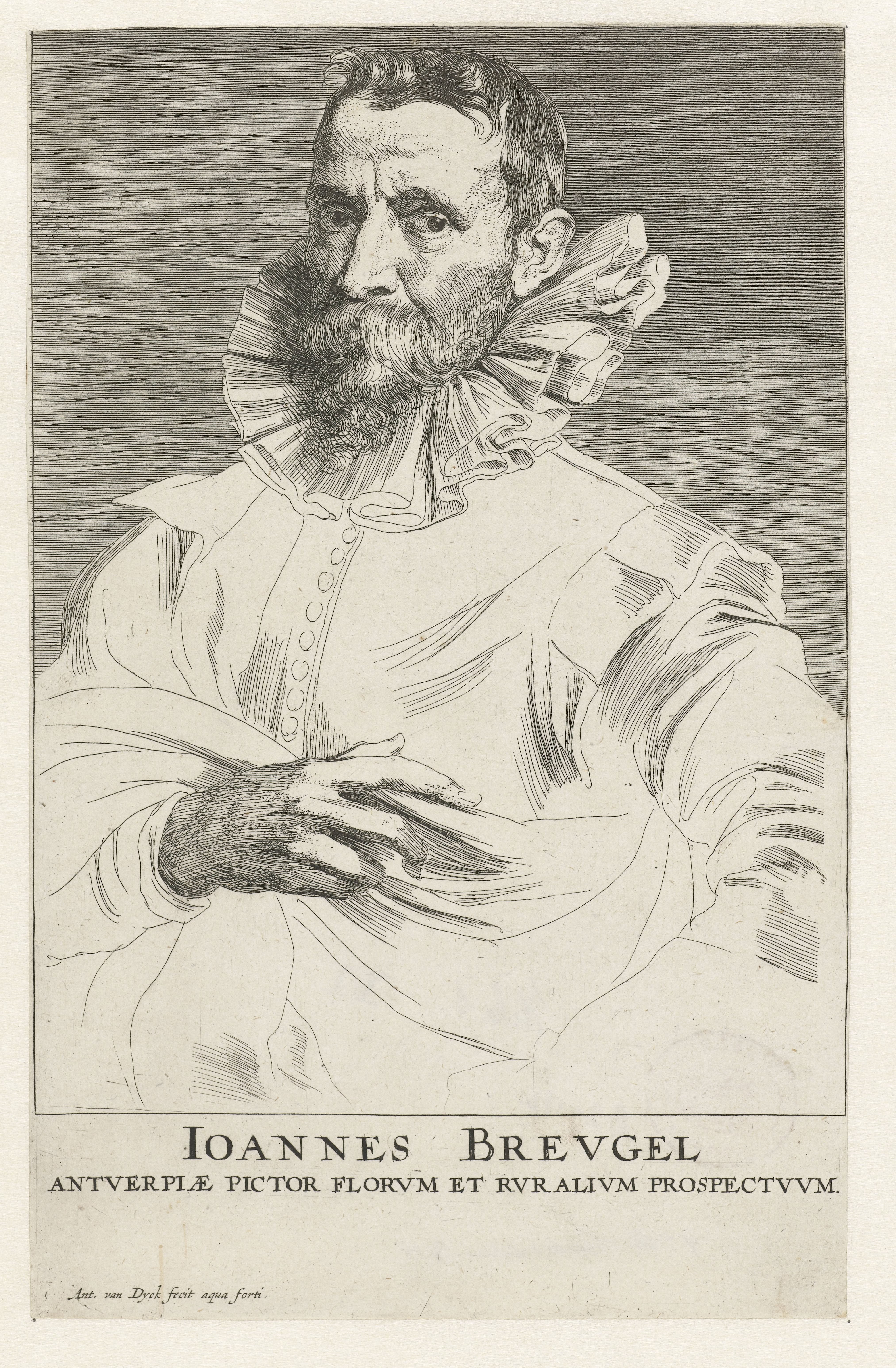 Portret van Jan Brueghel de Oude