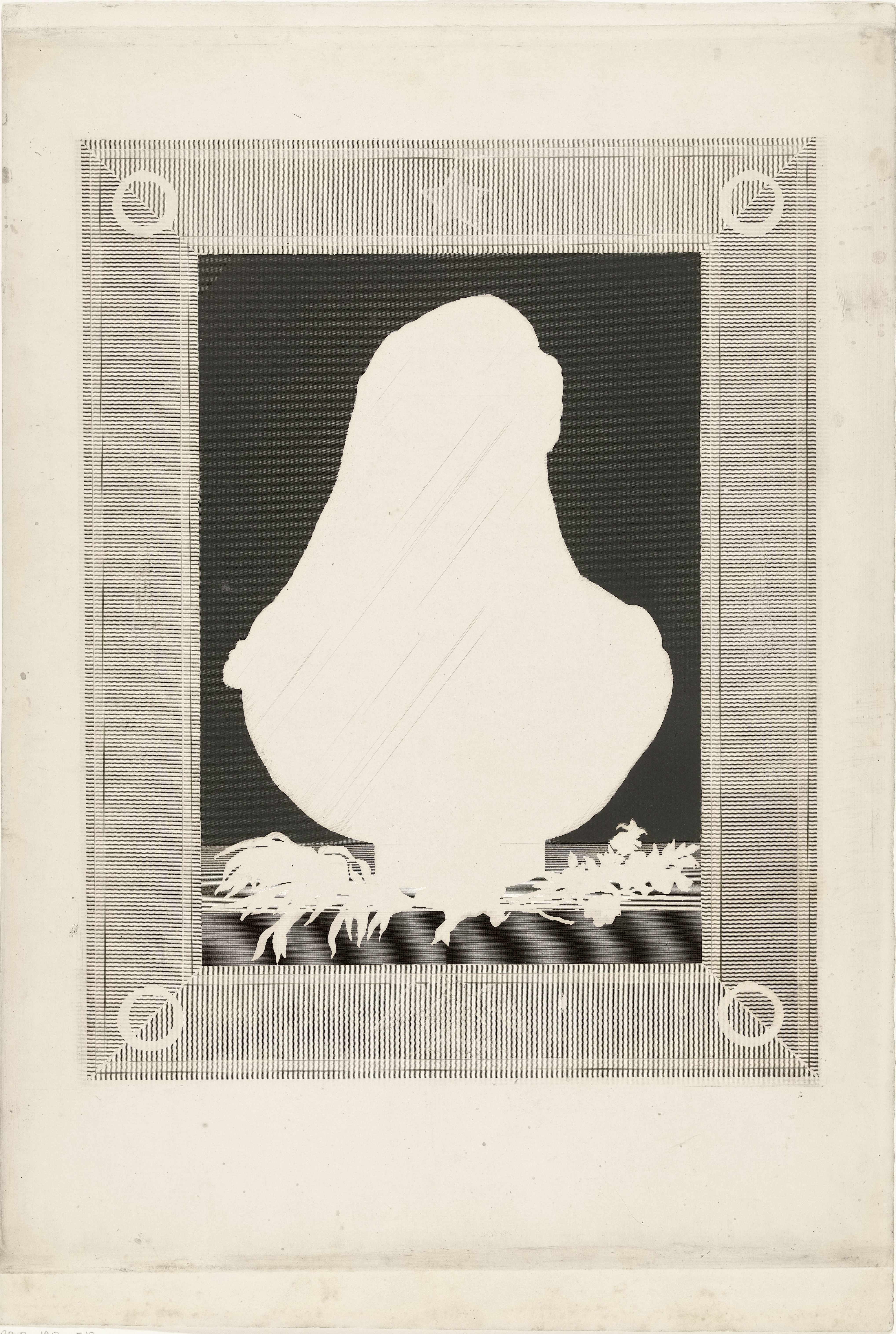 Buste van Wilhelmina van Pruisen