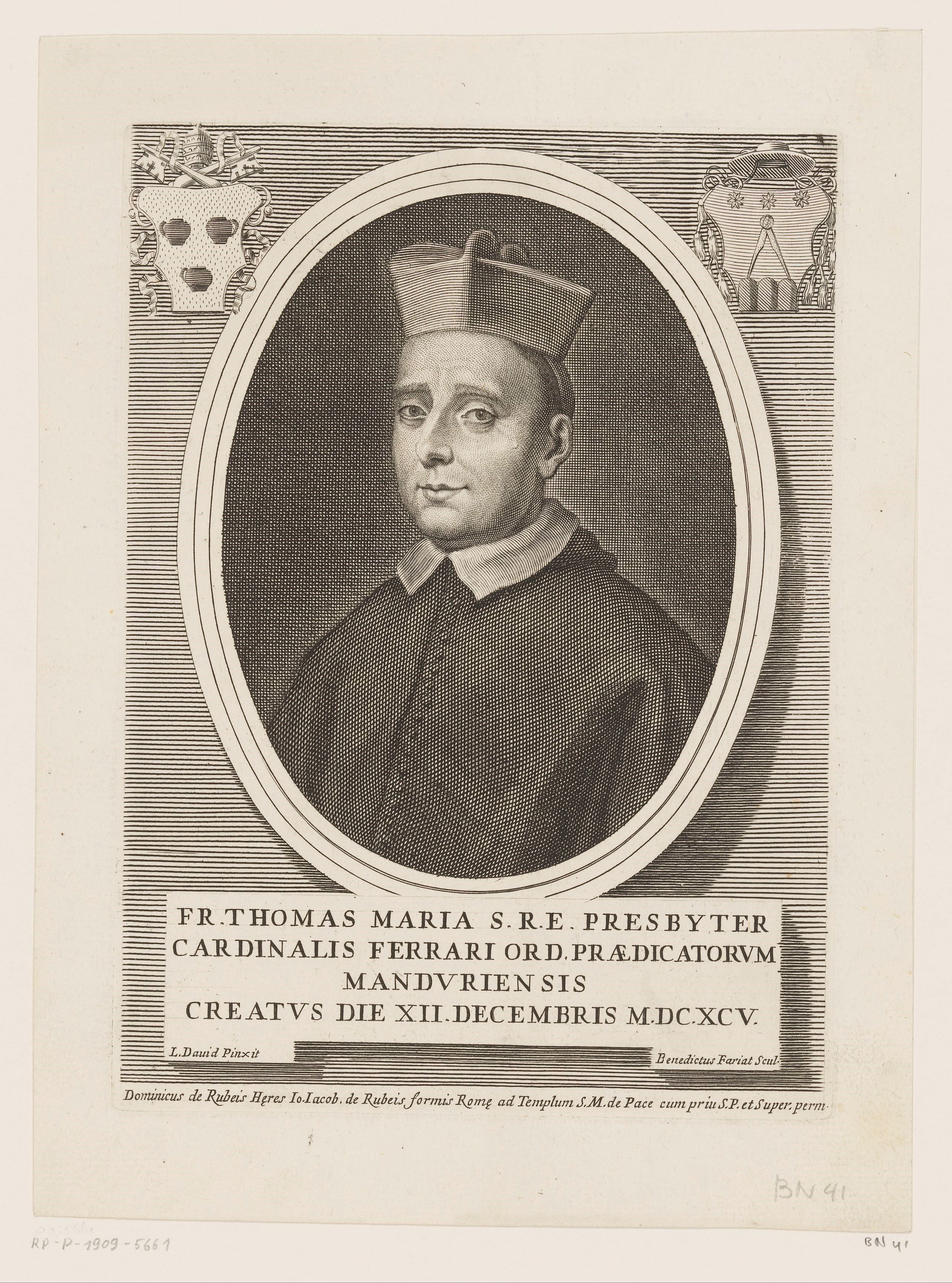 Portret van Thomas Maria