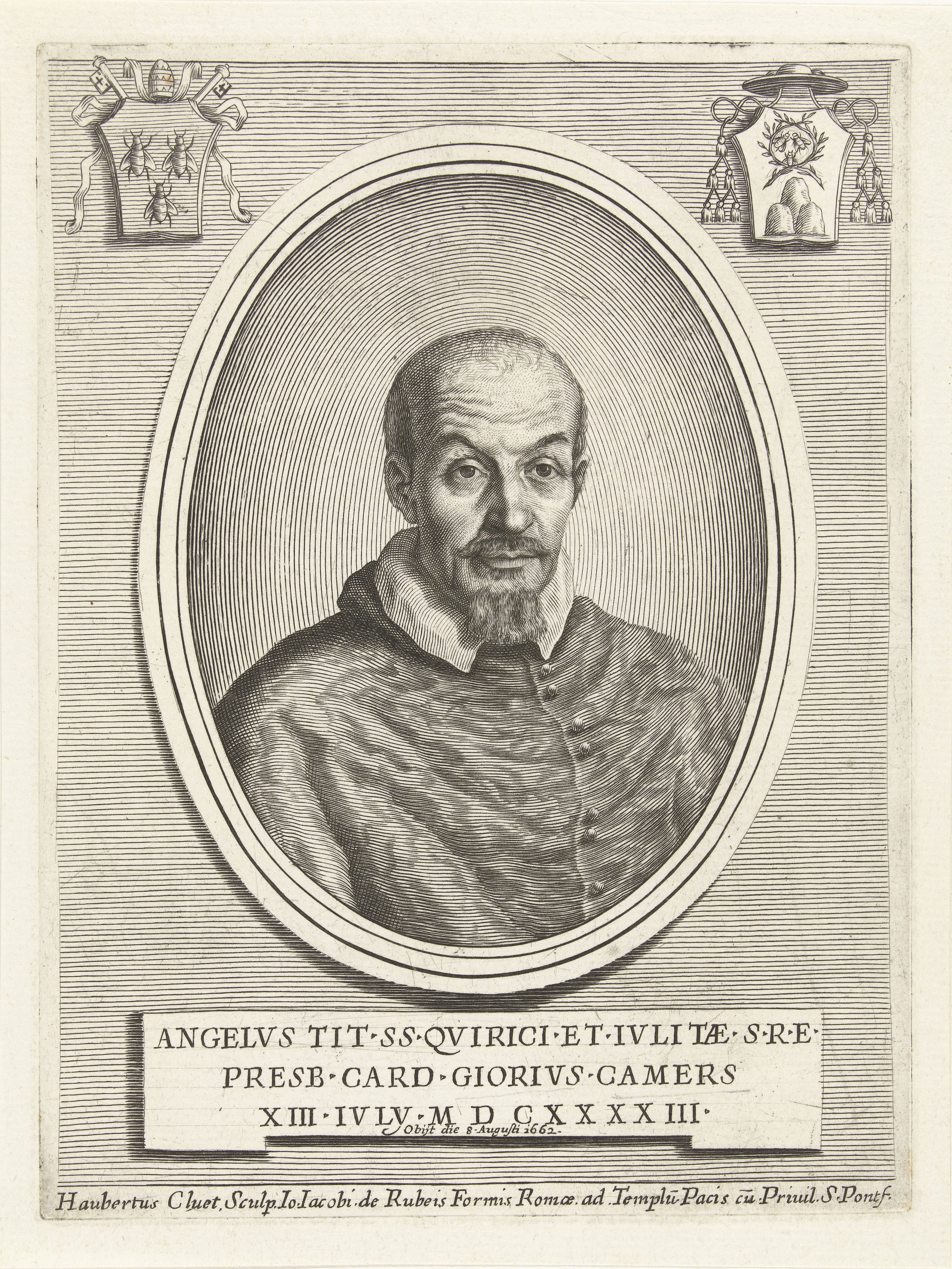 Portret van kardinaal Giori Angelo