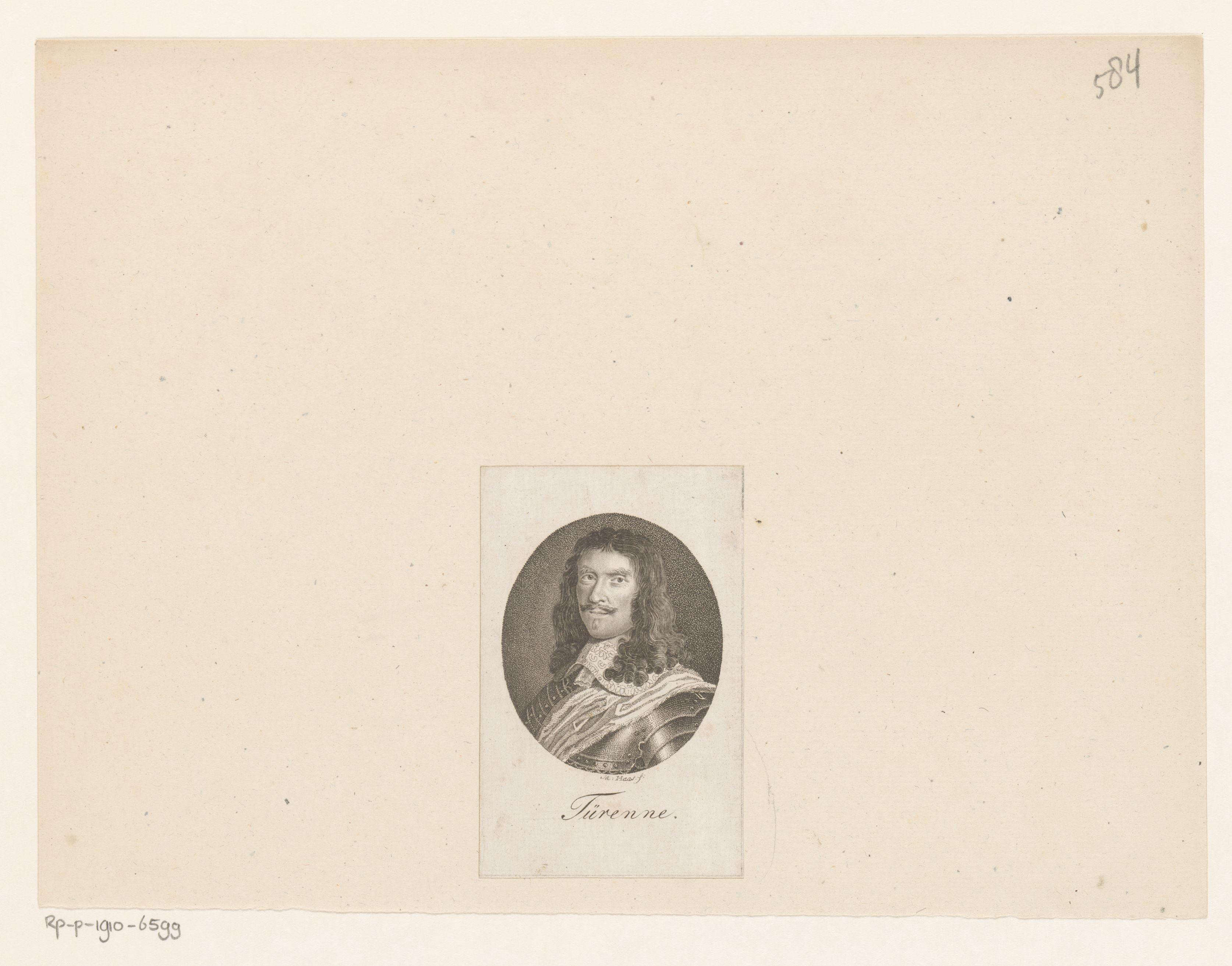 Portret van Henri de Latour d'Auvergne, vicomte de Turenne
