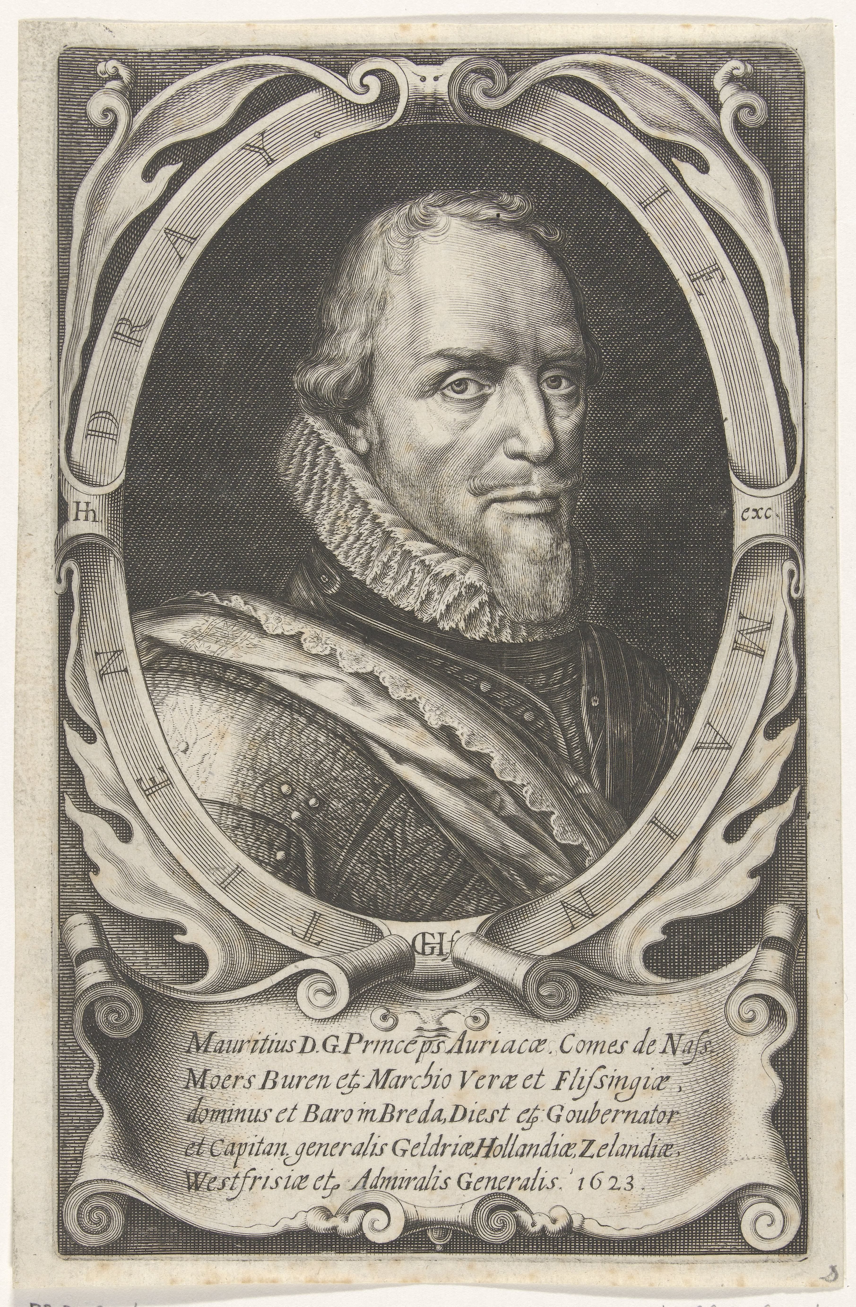 Portret van Maurits, prins van Oranje