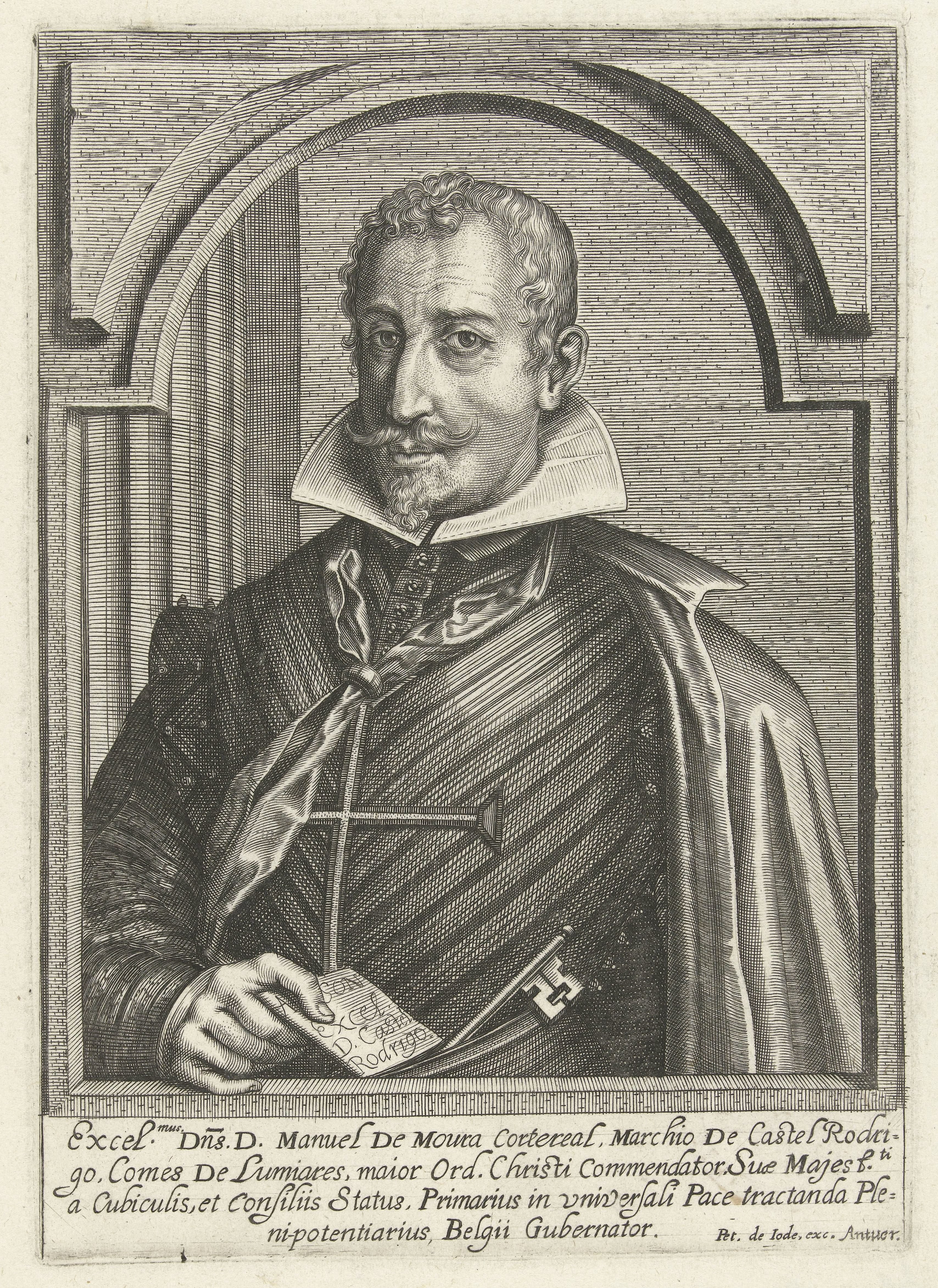 Portret van Don Manuel de Castel Rodrigo