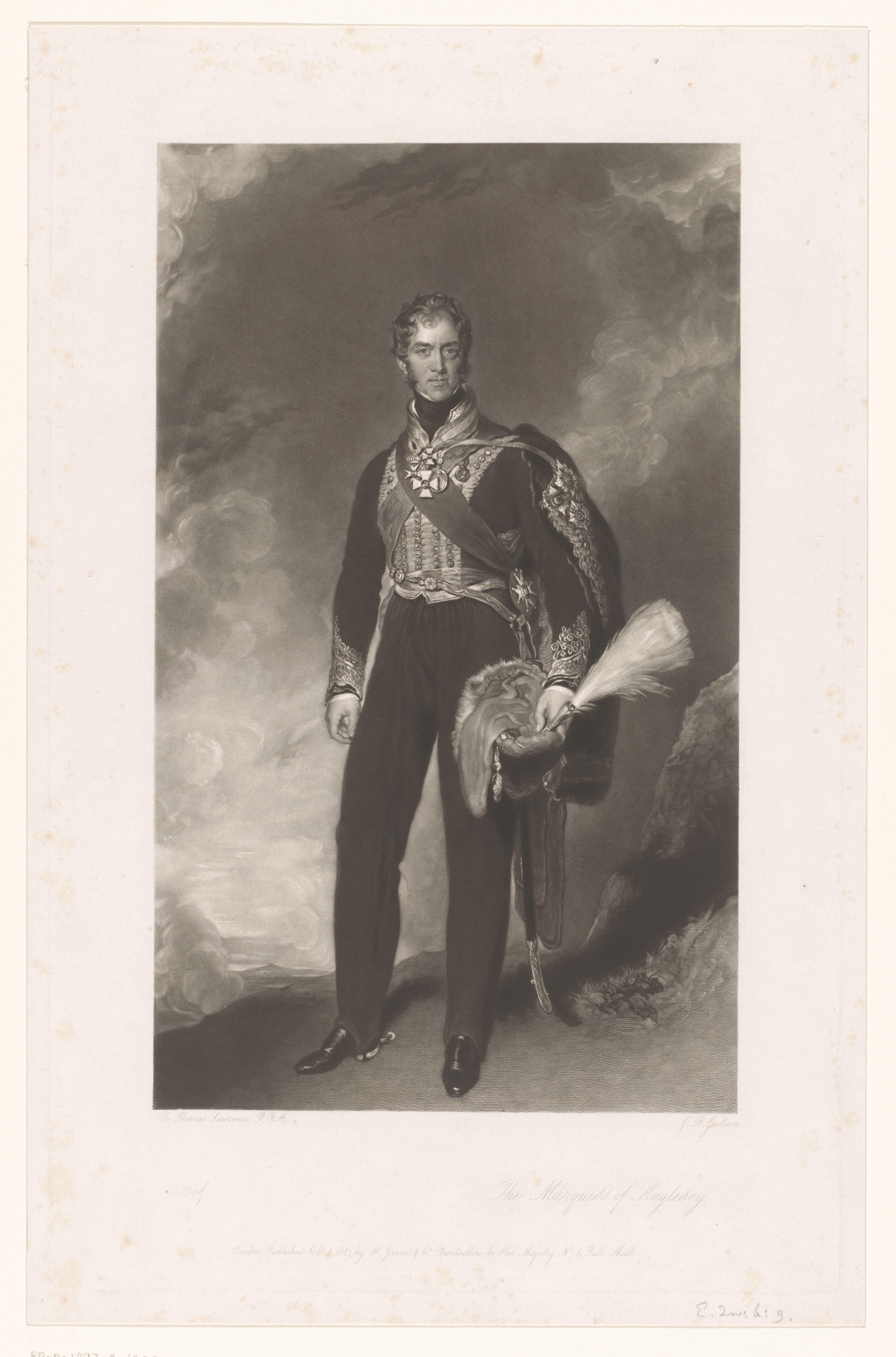 Portret van Henry William Paget