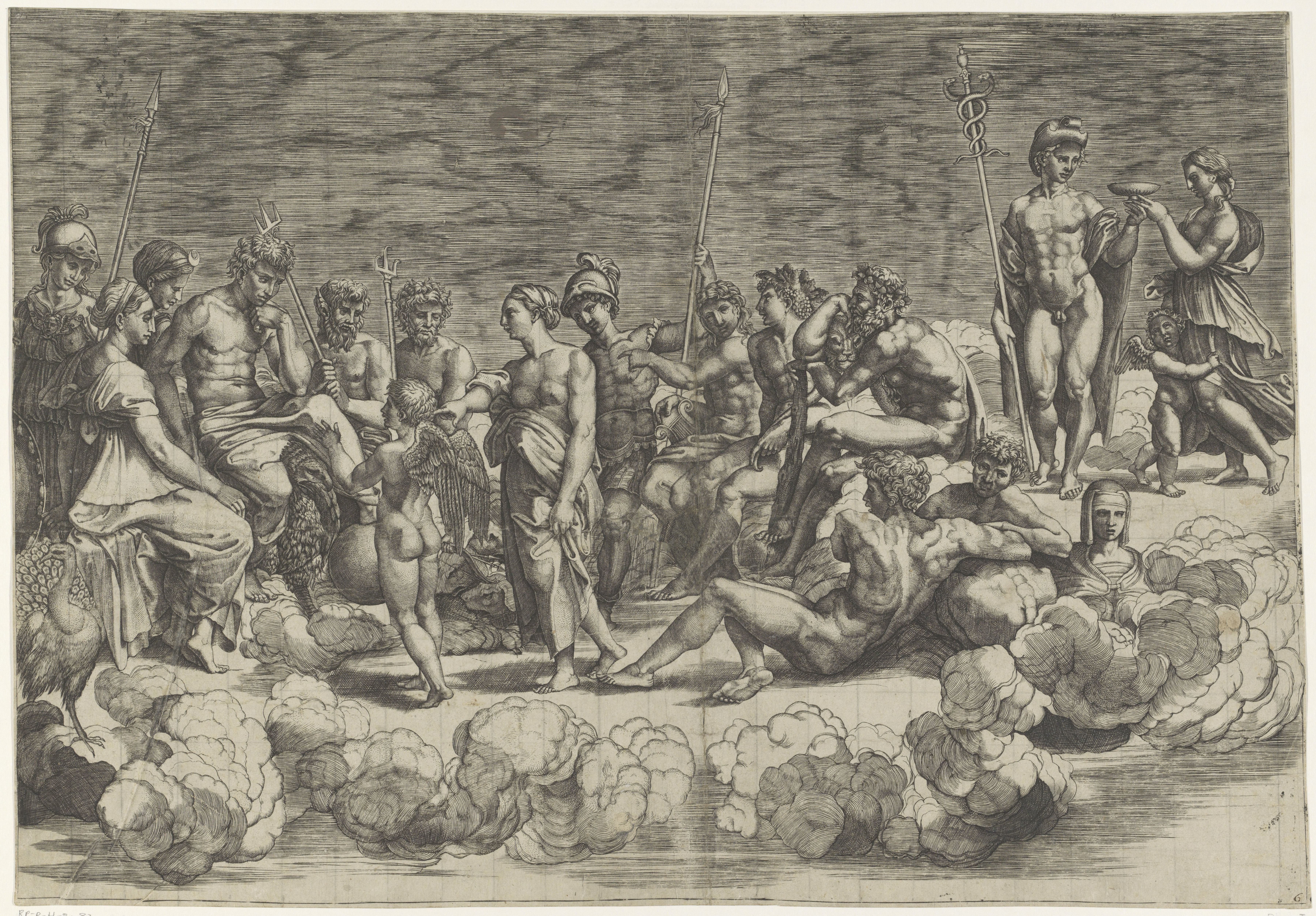 Verzameling der Goden op de Olympus