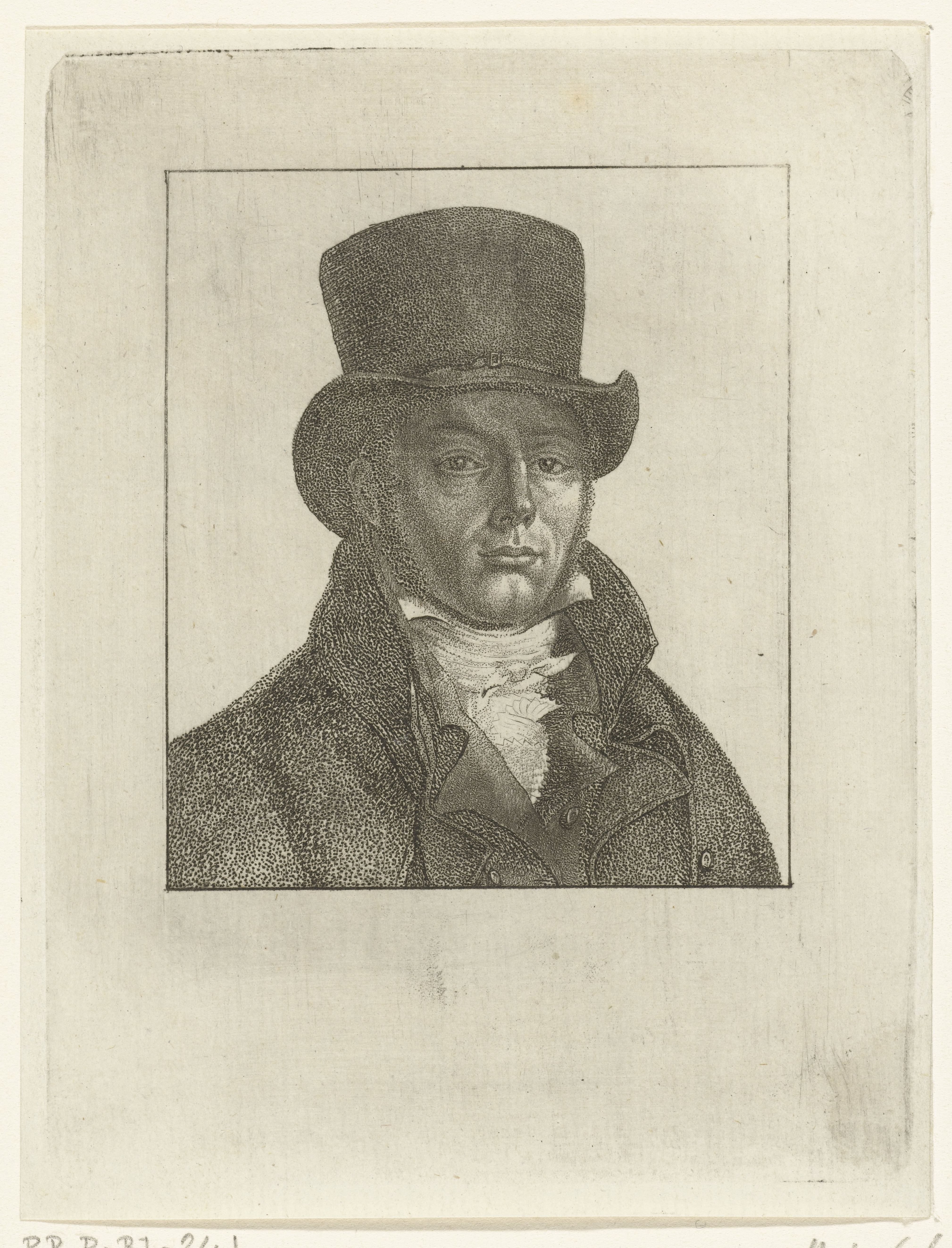 Portret van Jacob Ernst Marcus