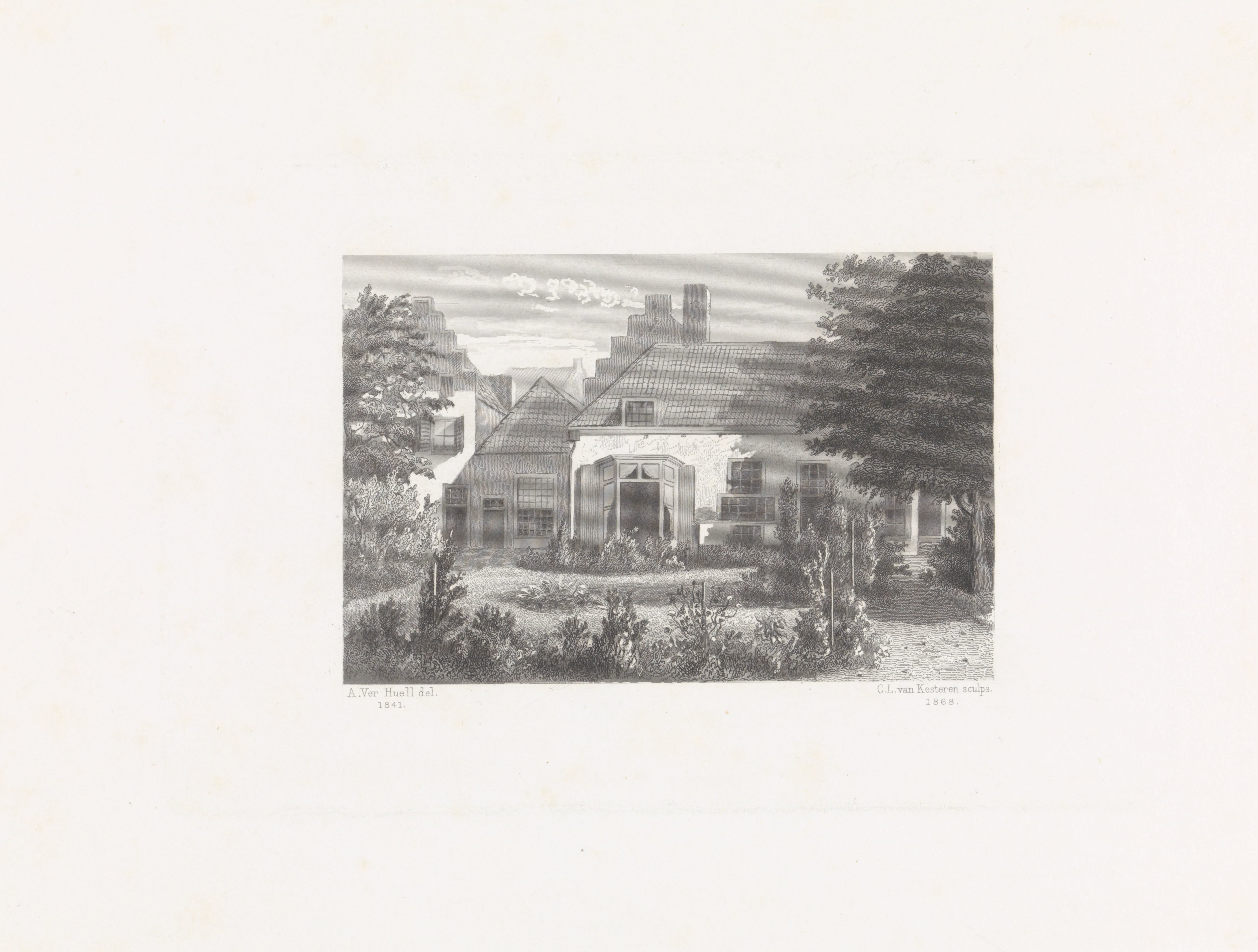 Achterzijde van een huis