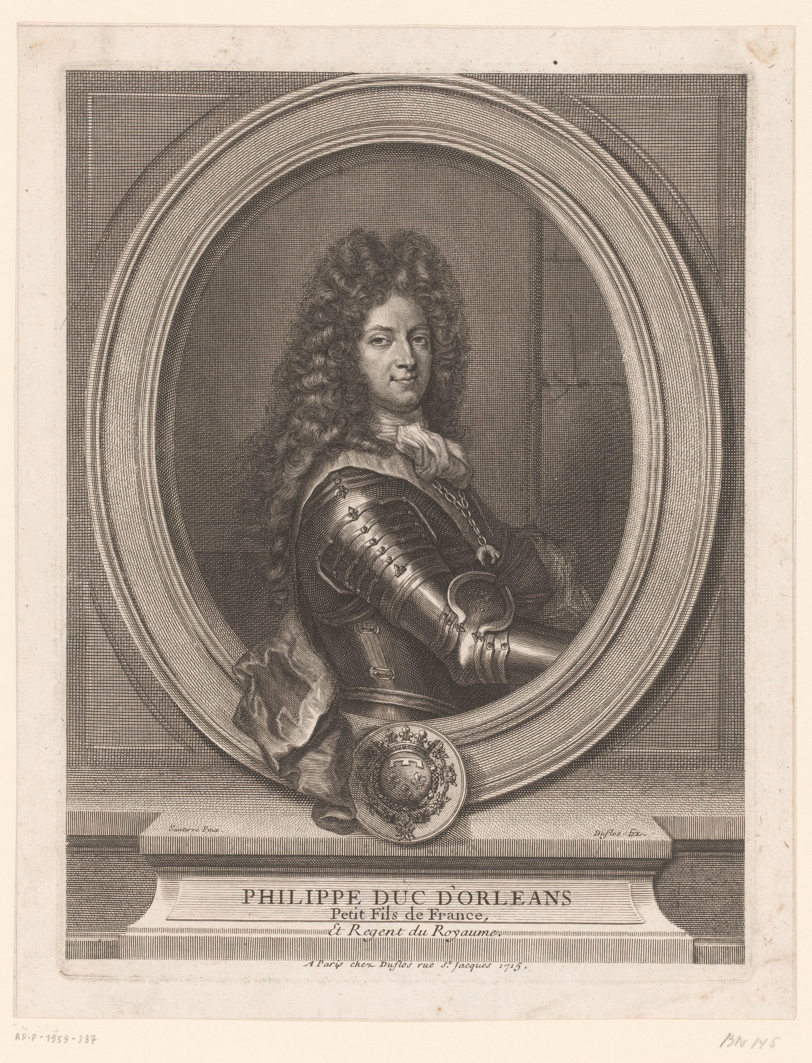 Portret van Filips van Orléans