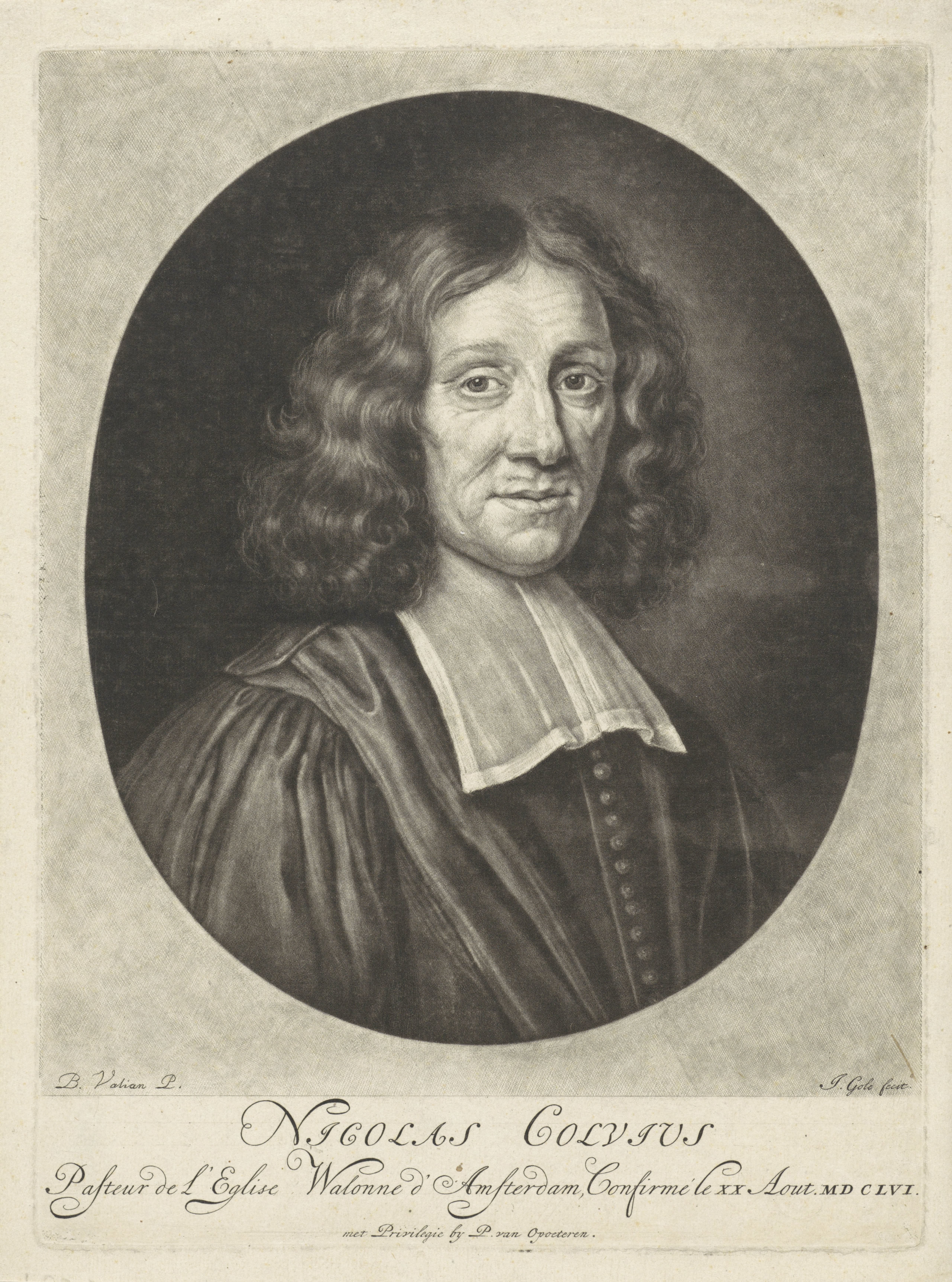 Portret van Nicolas Colvius